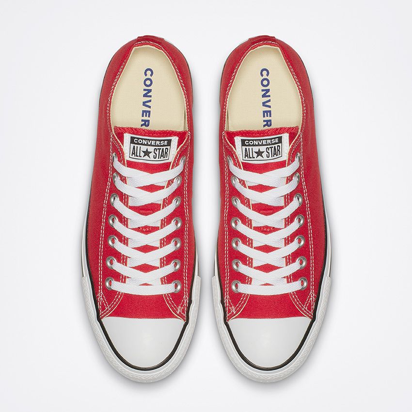 Unisex Converse Chuck Taylor All Star Low Top Shoes Red