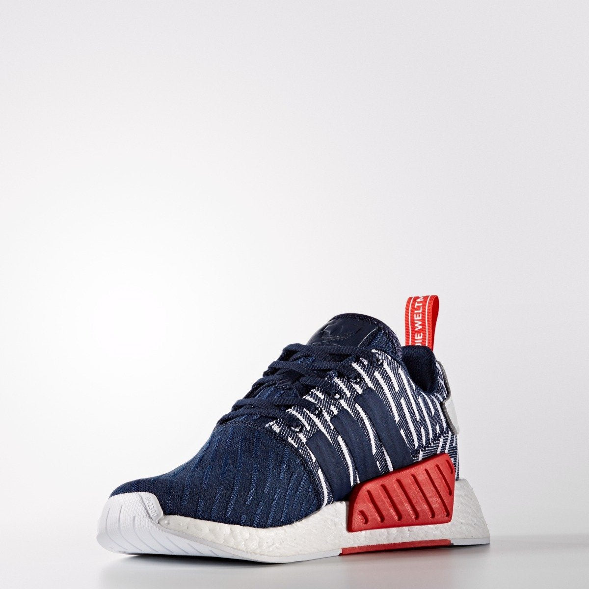 Men's adidas Originals NMD_R2 Primeknit Shoes Collegiate Navy