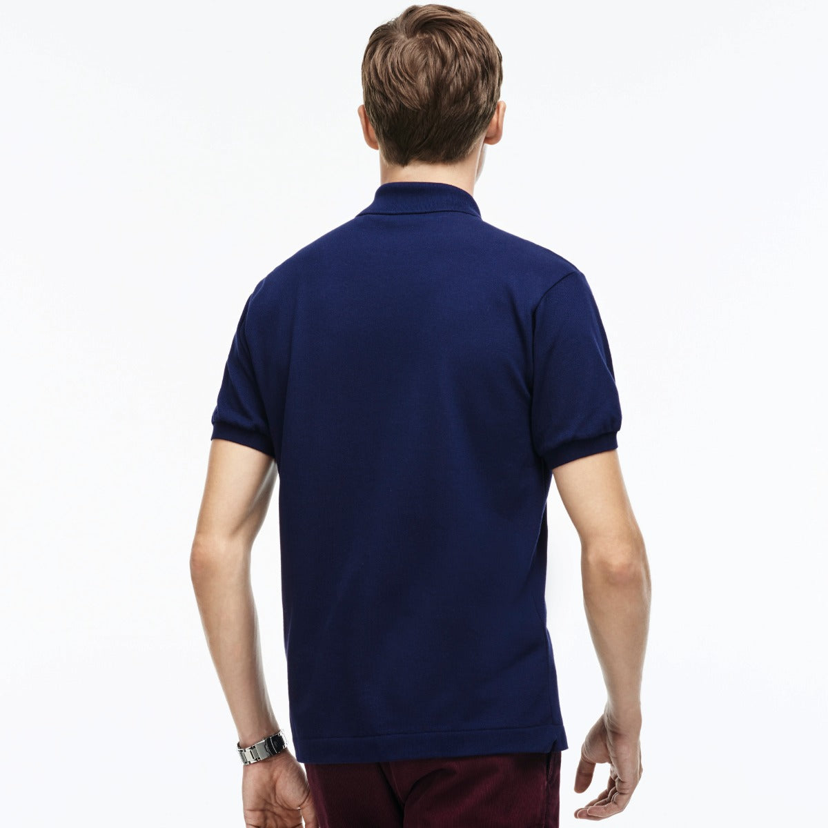 Men's Lacoste Classic Piqué Polo Navy Blue