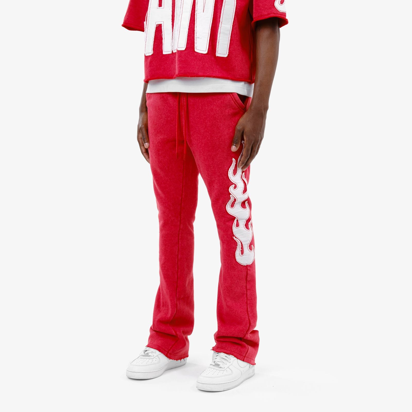 Men's Copper Rivet Saints Pants Red