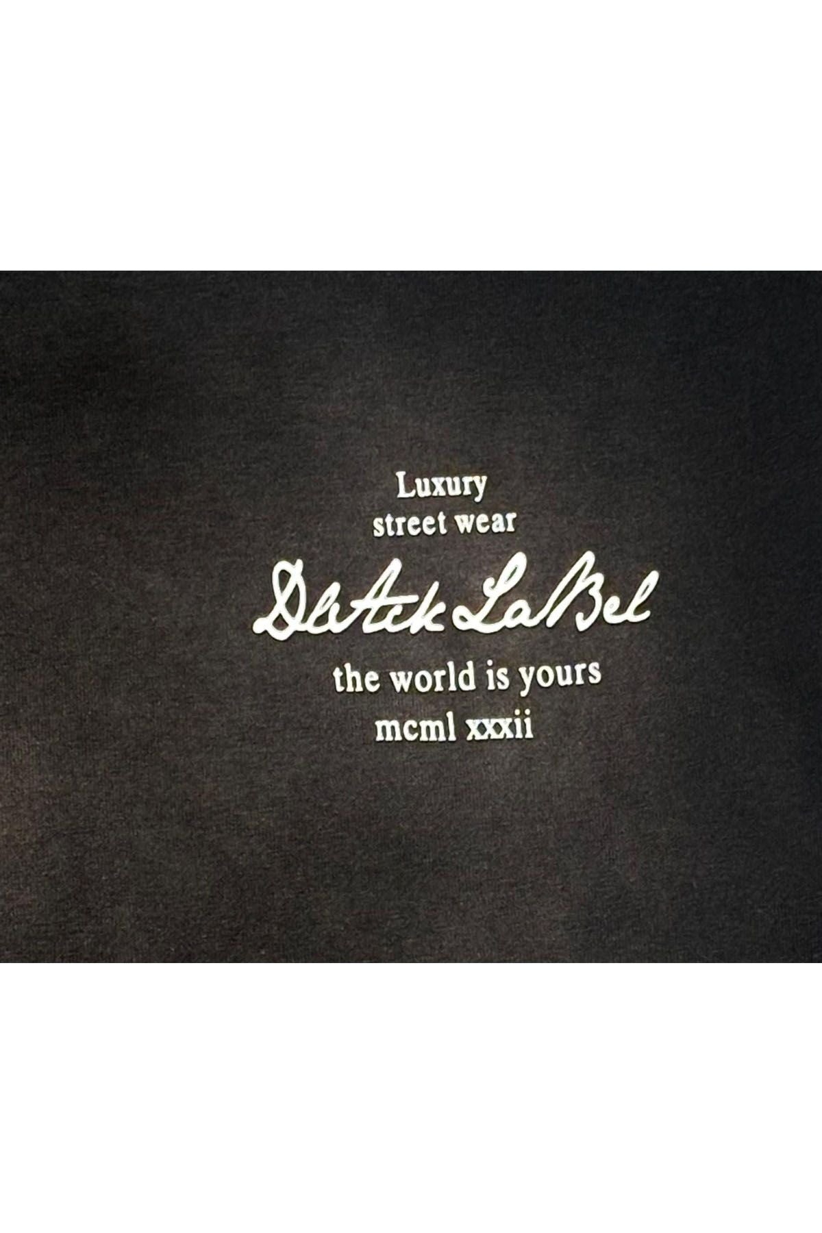 Men's Black Label T-Shirt Washed Black