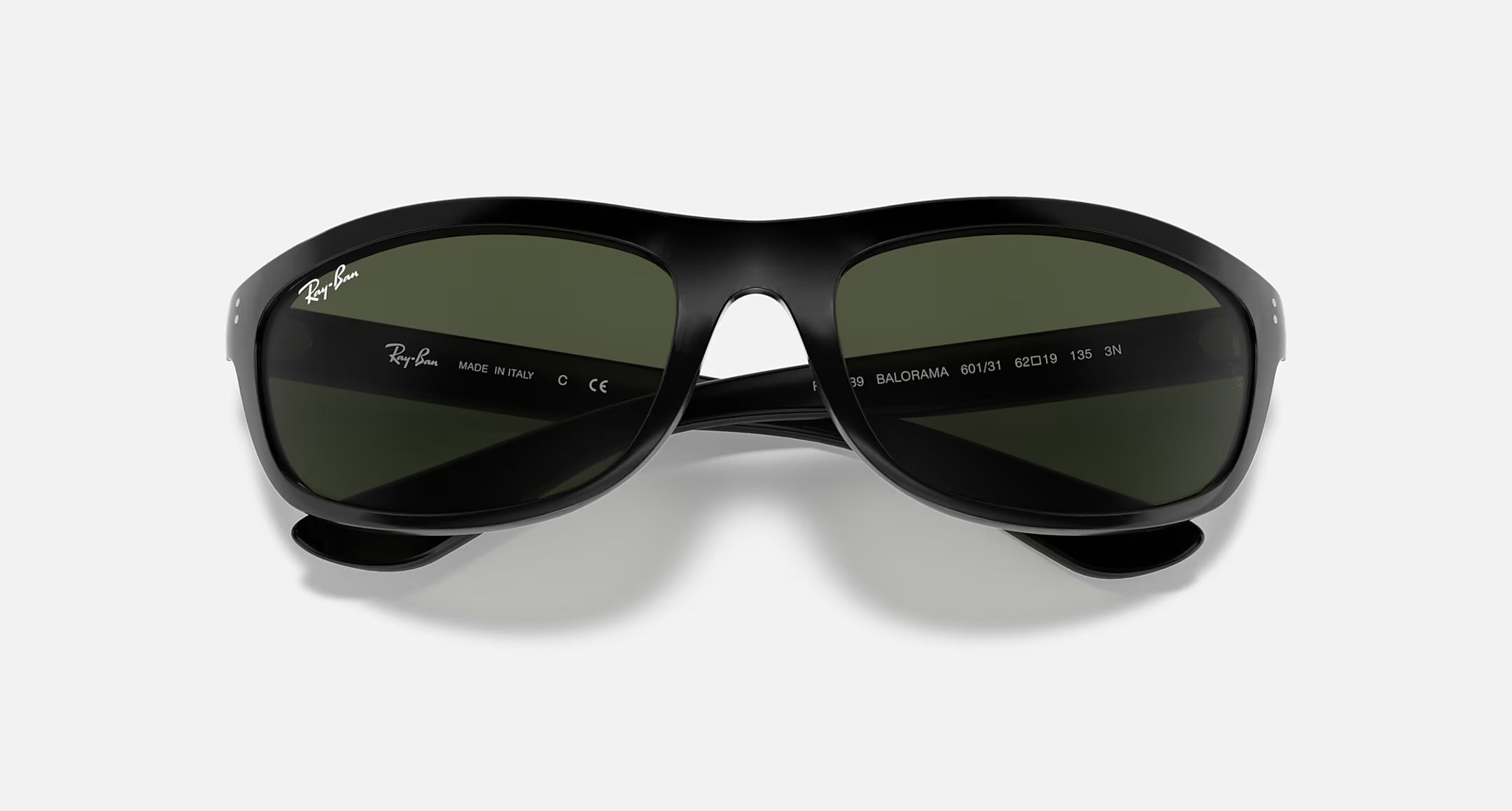 Ray-Ban Balorama Sunglasses Polished Black