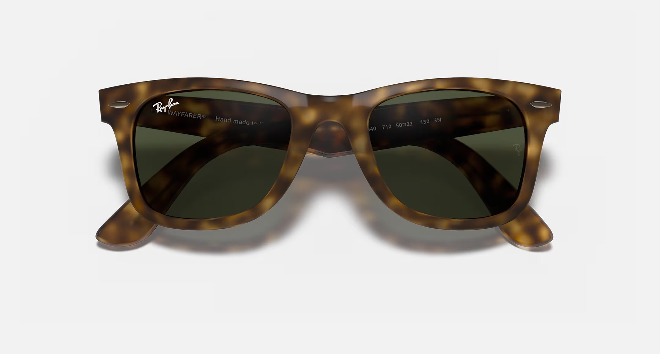 Ray-Ban Wayfarer Ease Sunglasses Polished Light Havana