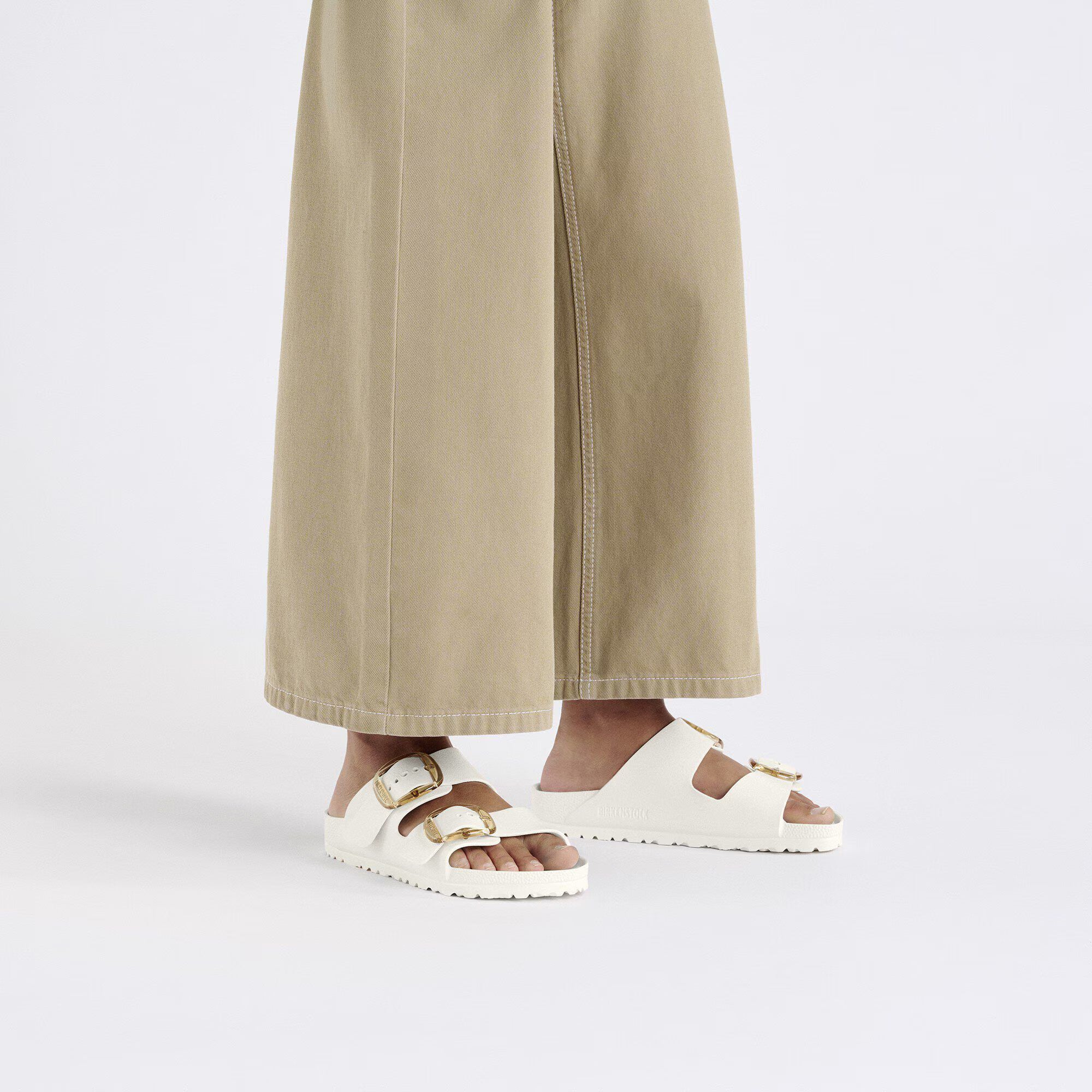 Women's BIRKENSTOCK Arizona Big Buckle EVA Eggshell