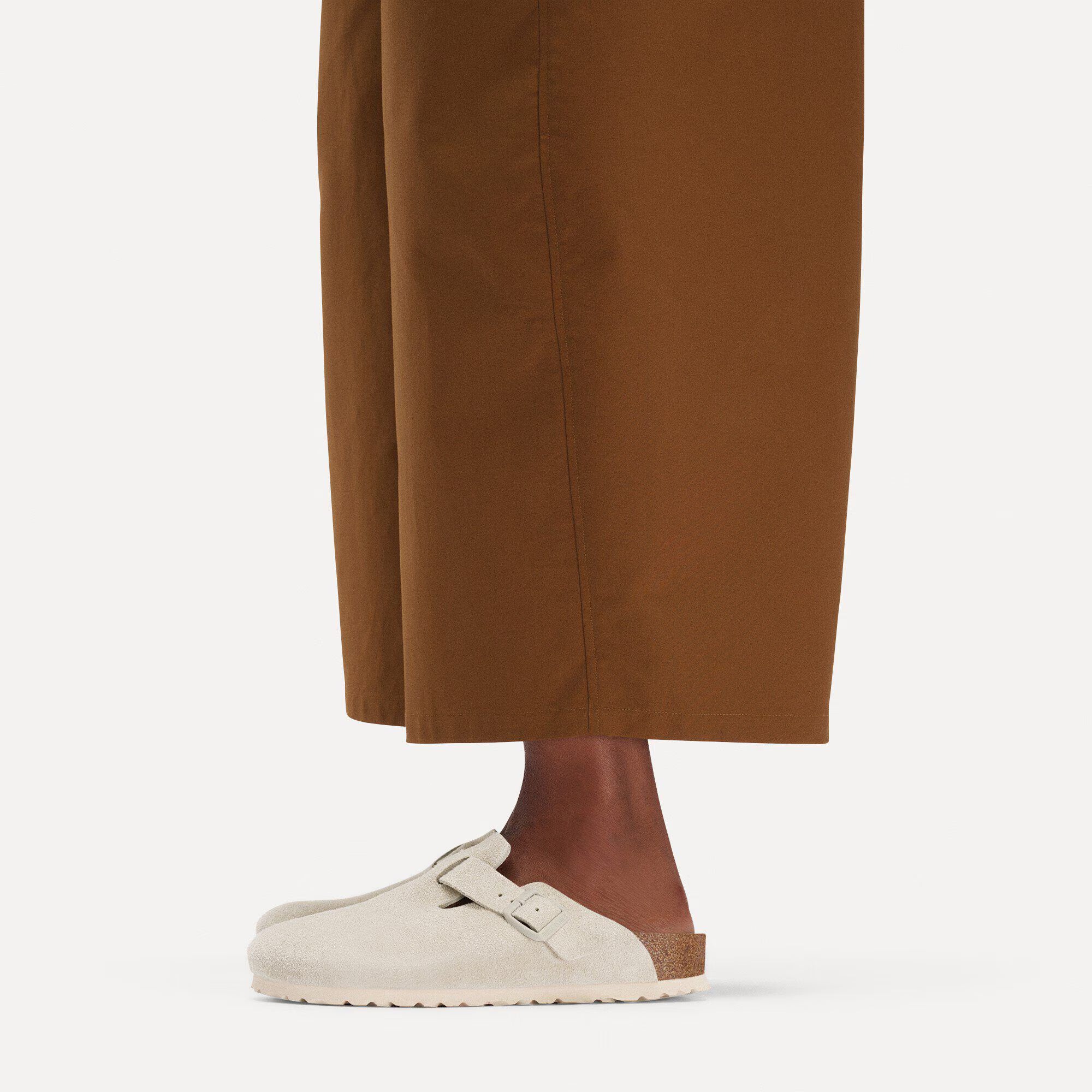 Men's BIRKENSTOCK Boston Suede Leather Oyster