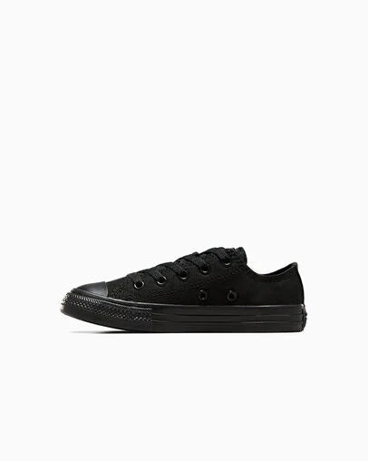 Little Kid Converse Chuck Taylor All Star Canvas Black Monochrome