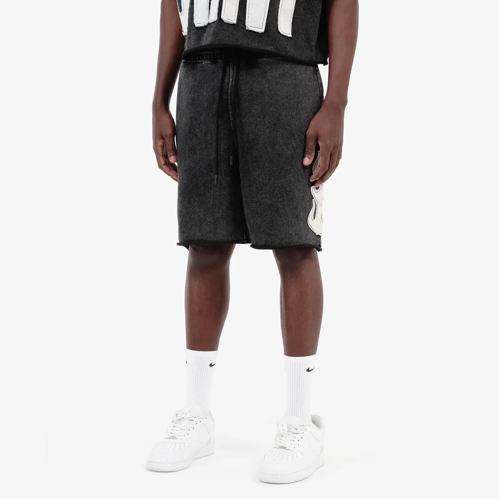 Men's Copper Rivet Saints Shorts Black