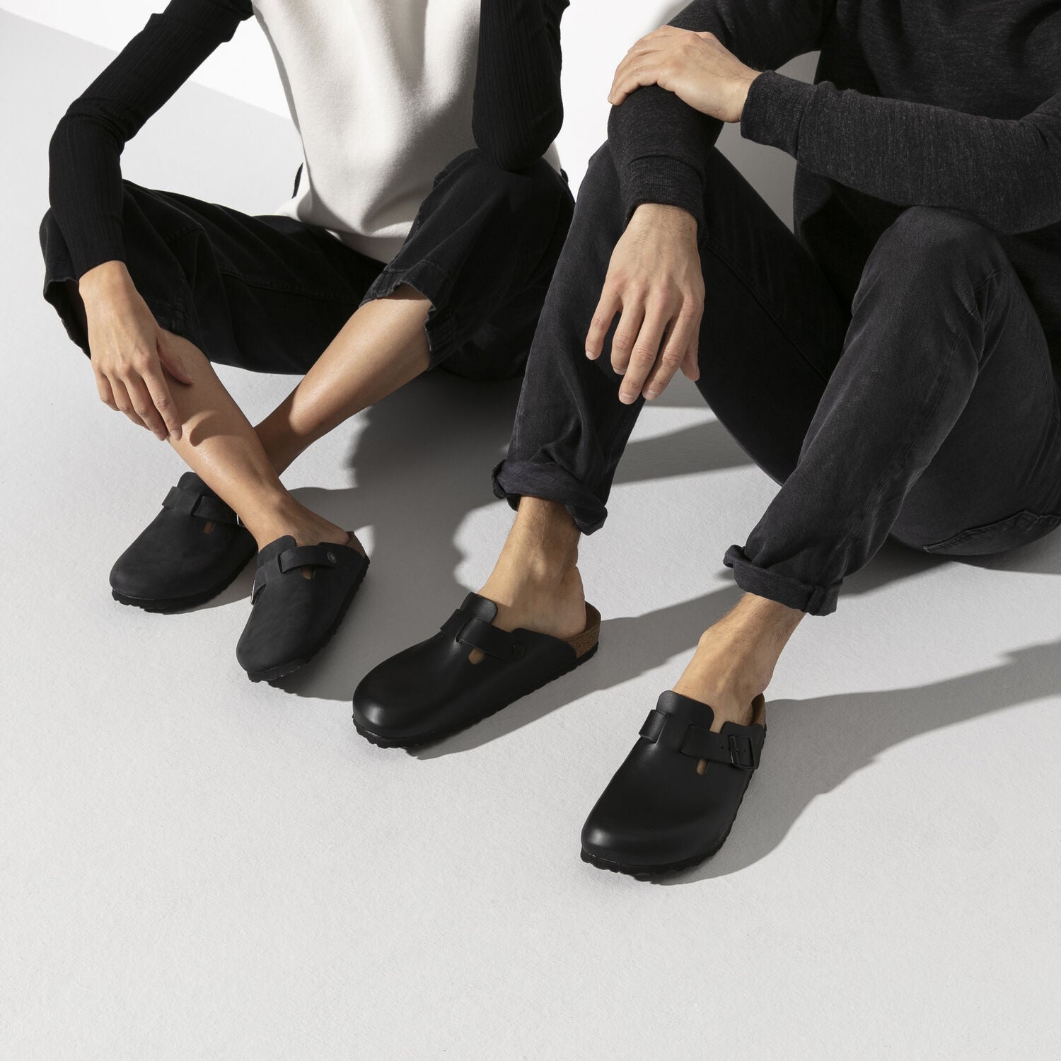 Men's BIRKENSTOCK Boston Oiled Leather Black