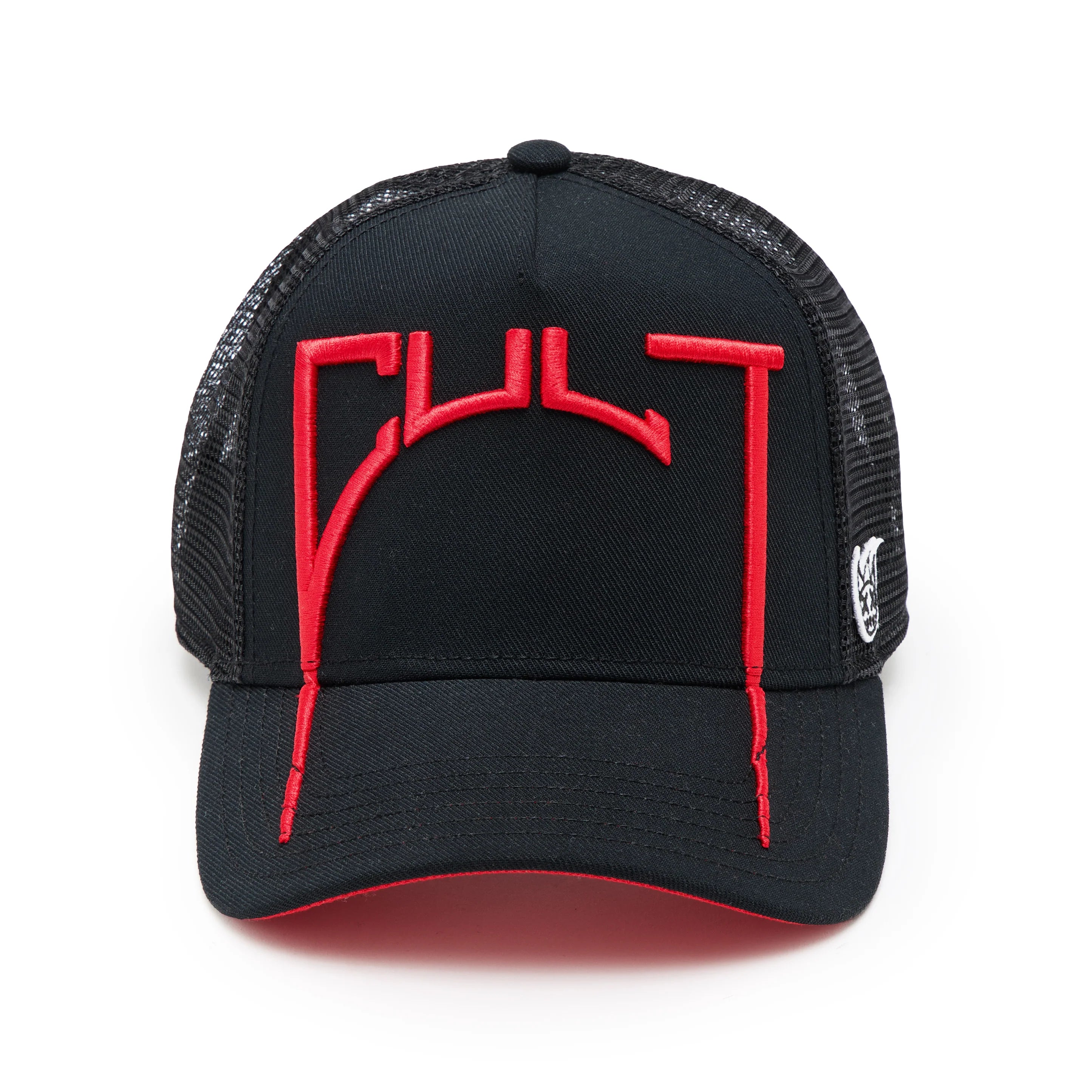 Cult of Individuality Arch Logo Trucker Hat Black