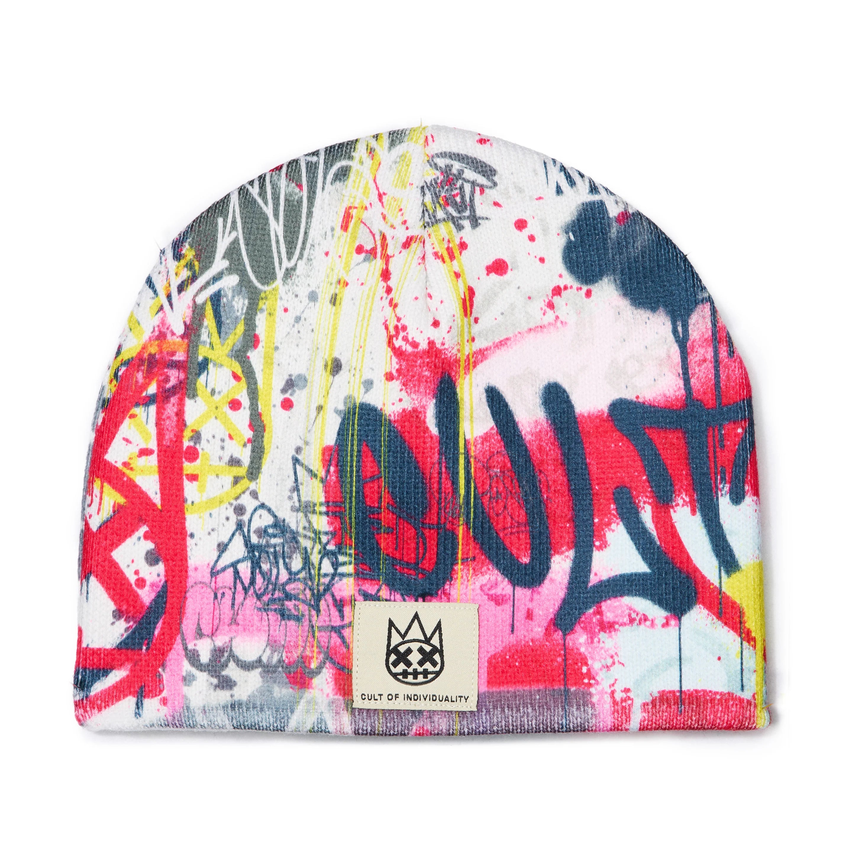 Cult of Individuality Knit Hat Graffiti