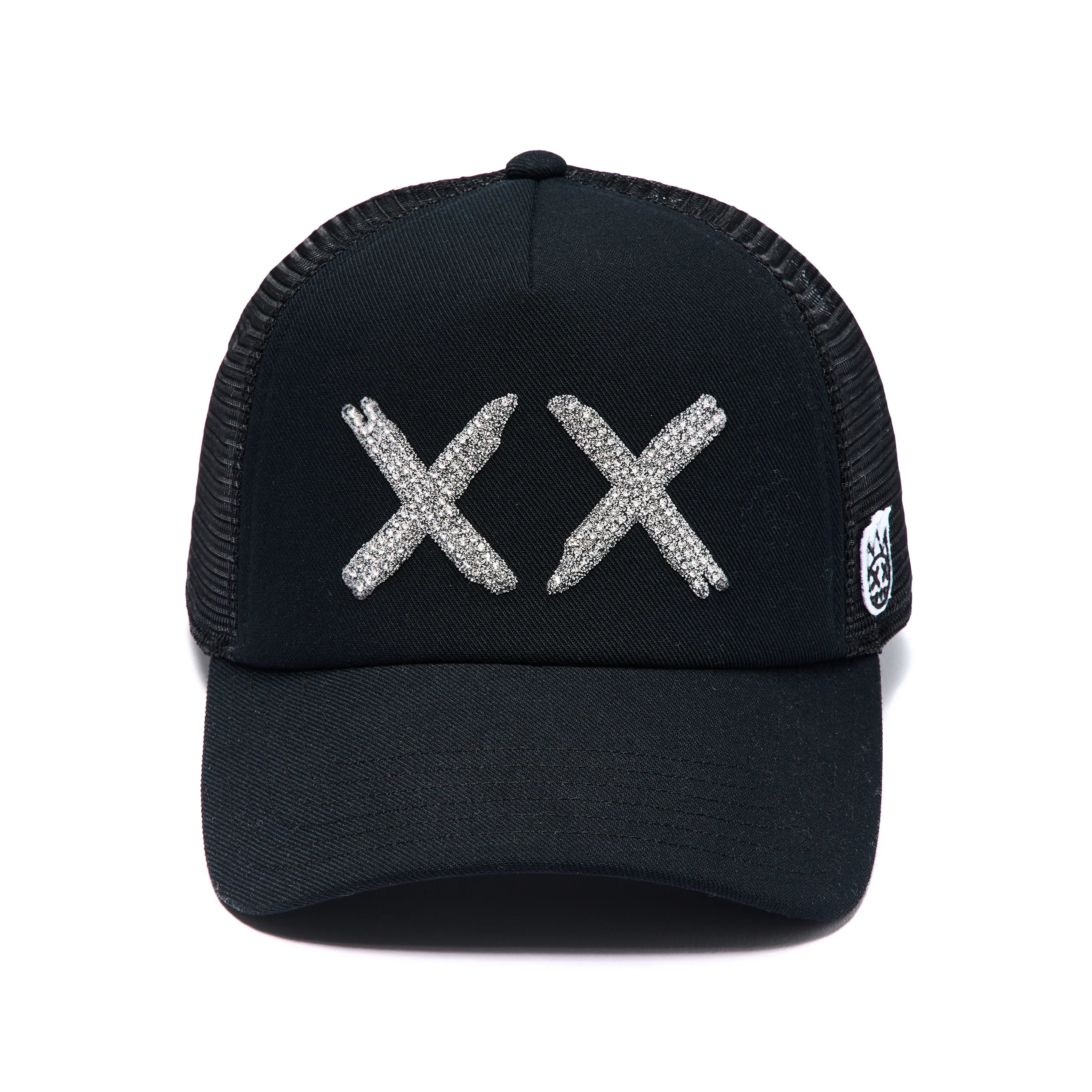 Cult of Individuality XX Crystal Logo Trucker Hat Black