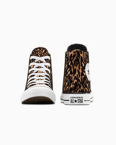 Unisex Converse Chuck Taylor All Star Hi Shoes Leopard