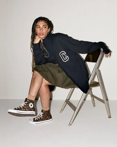 Unisex Converse Chuck Taylor All Star Hi Shoes Leopard