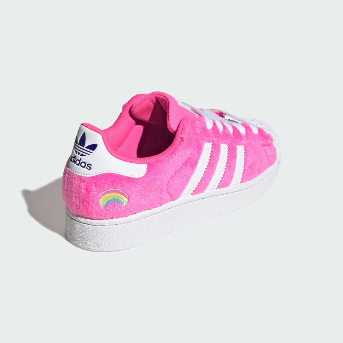 Big Kids adidas Originals X Care Bears Superstar II Shoes Lucid Pink