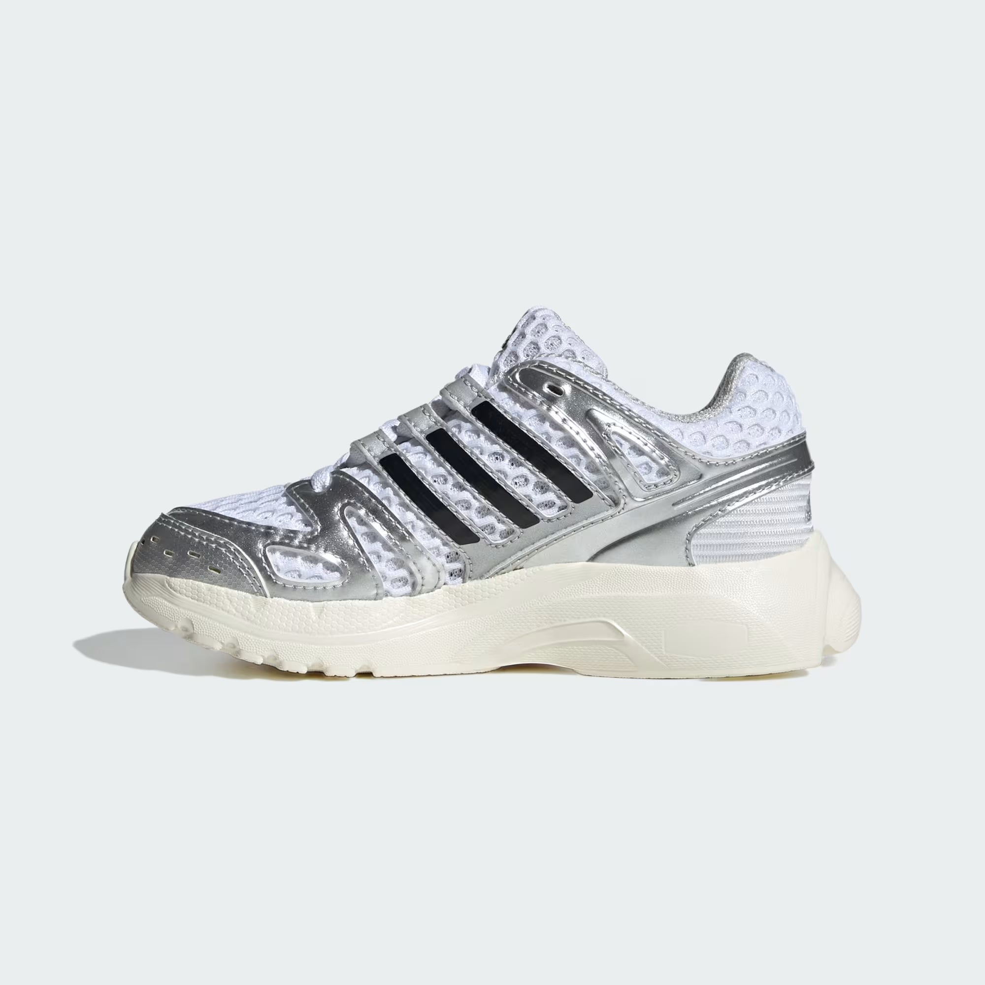 Little Kids adidas Originals Adistar Control 5 Elastic Lace Shoes Cloud White