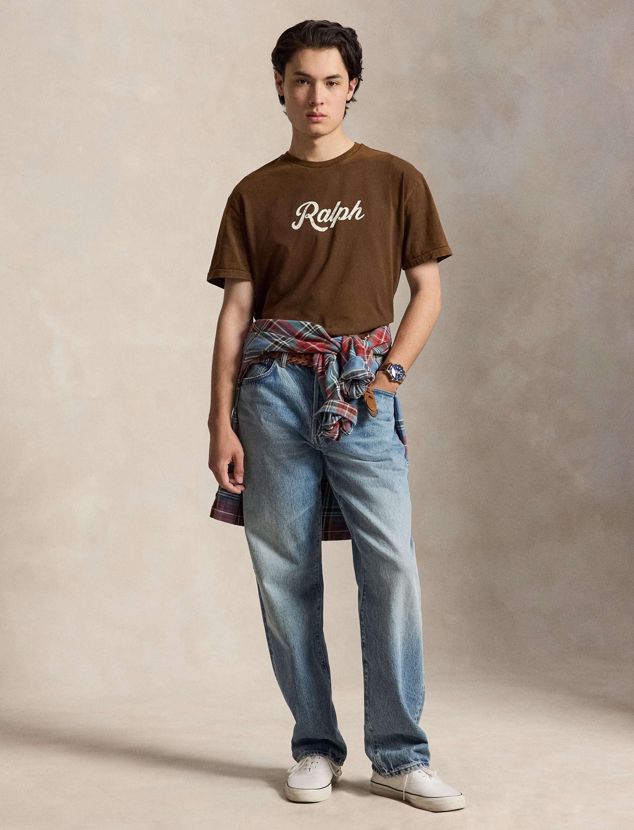 Men's Polo Ralph Lauren The Ralph Logo T-Shirt Copper Brown