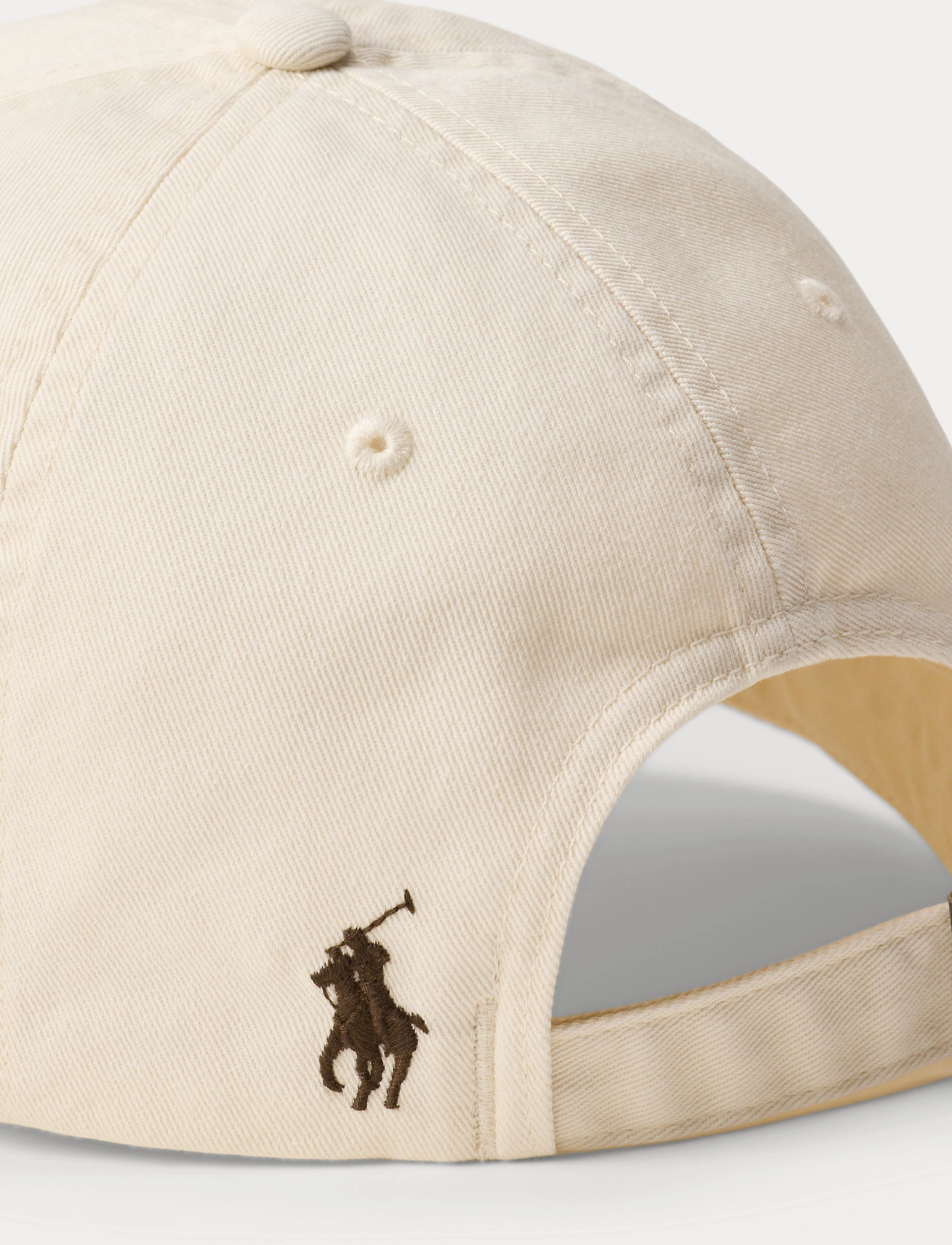 Men's Polo Ralph Lauren Cotton Twill Ball Cap Guide Cream