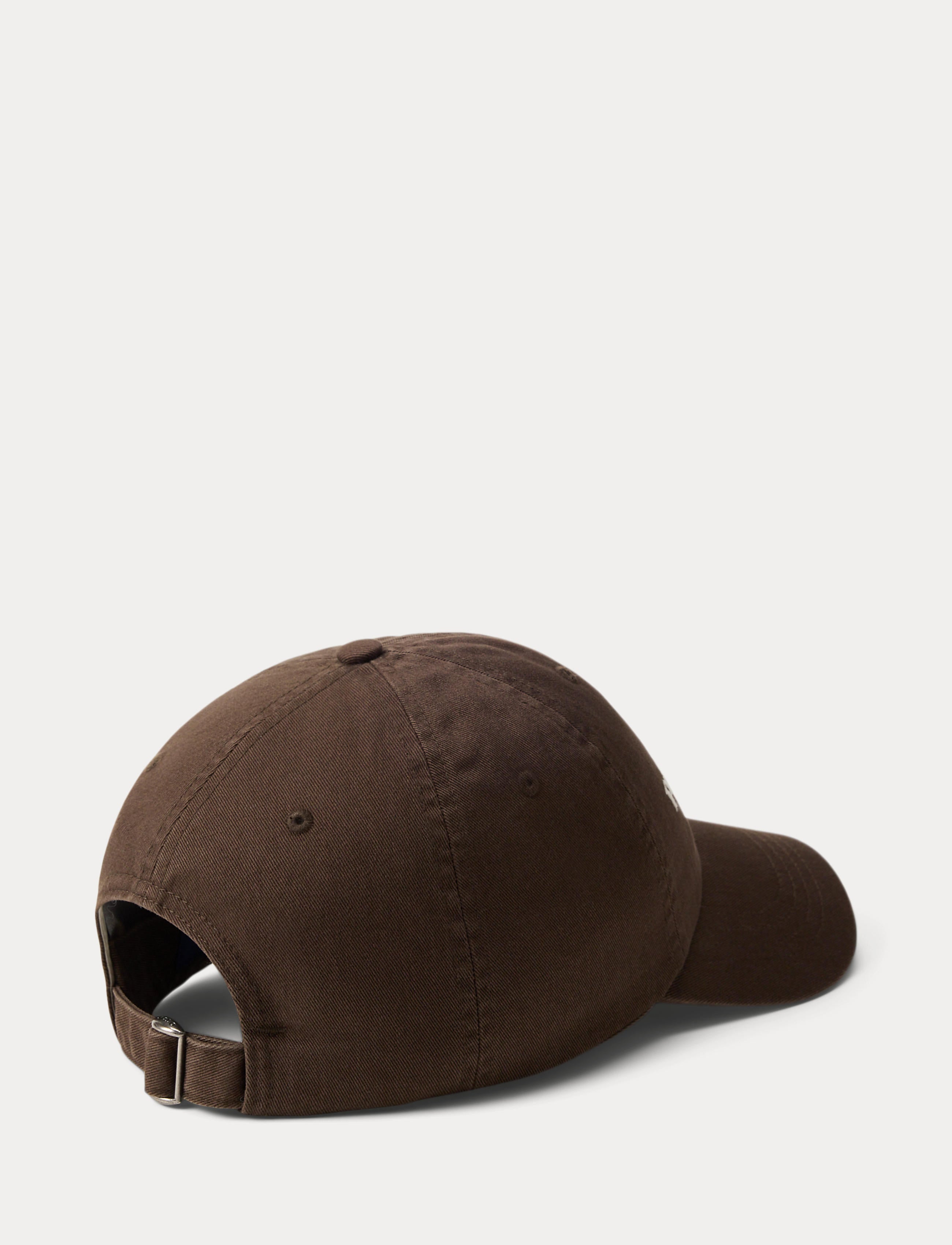 Men's Polo Ralph Lauren Cotton Twill Ball Cap Guide Nutmeg Brown