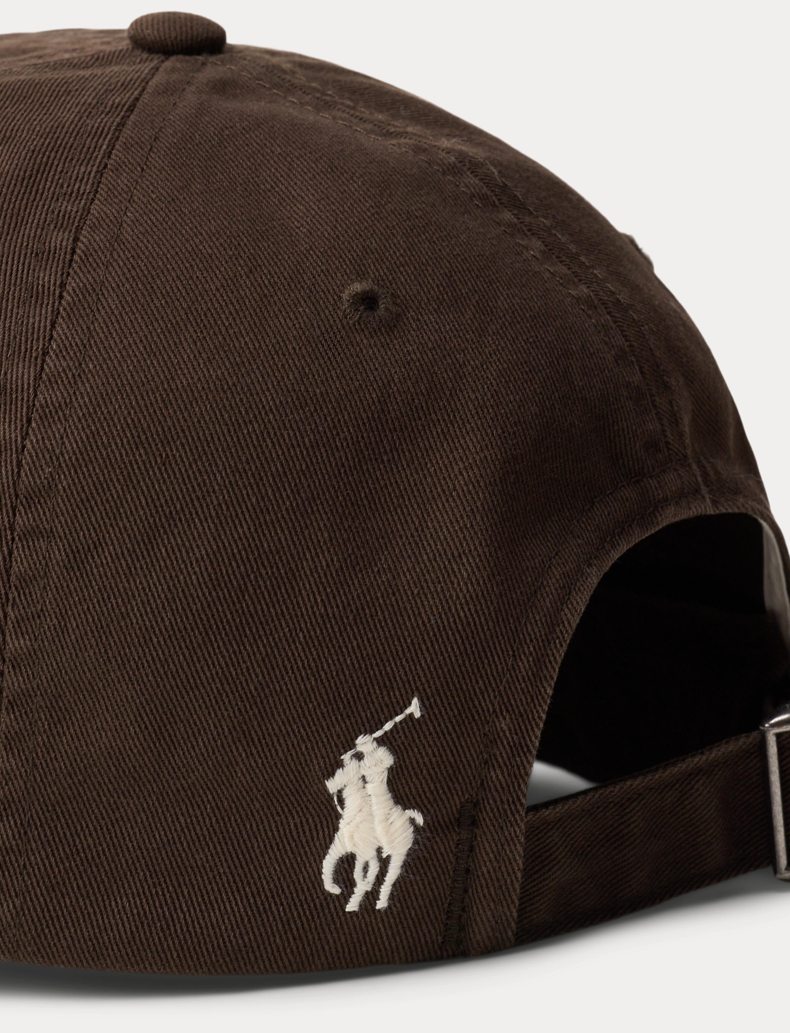 Men's Polo Ralph Lauren Cotton Twill Ball Cap Guide Nutmeg Brown