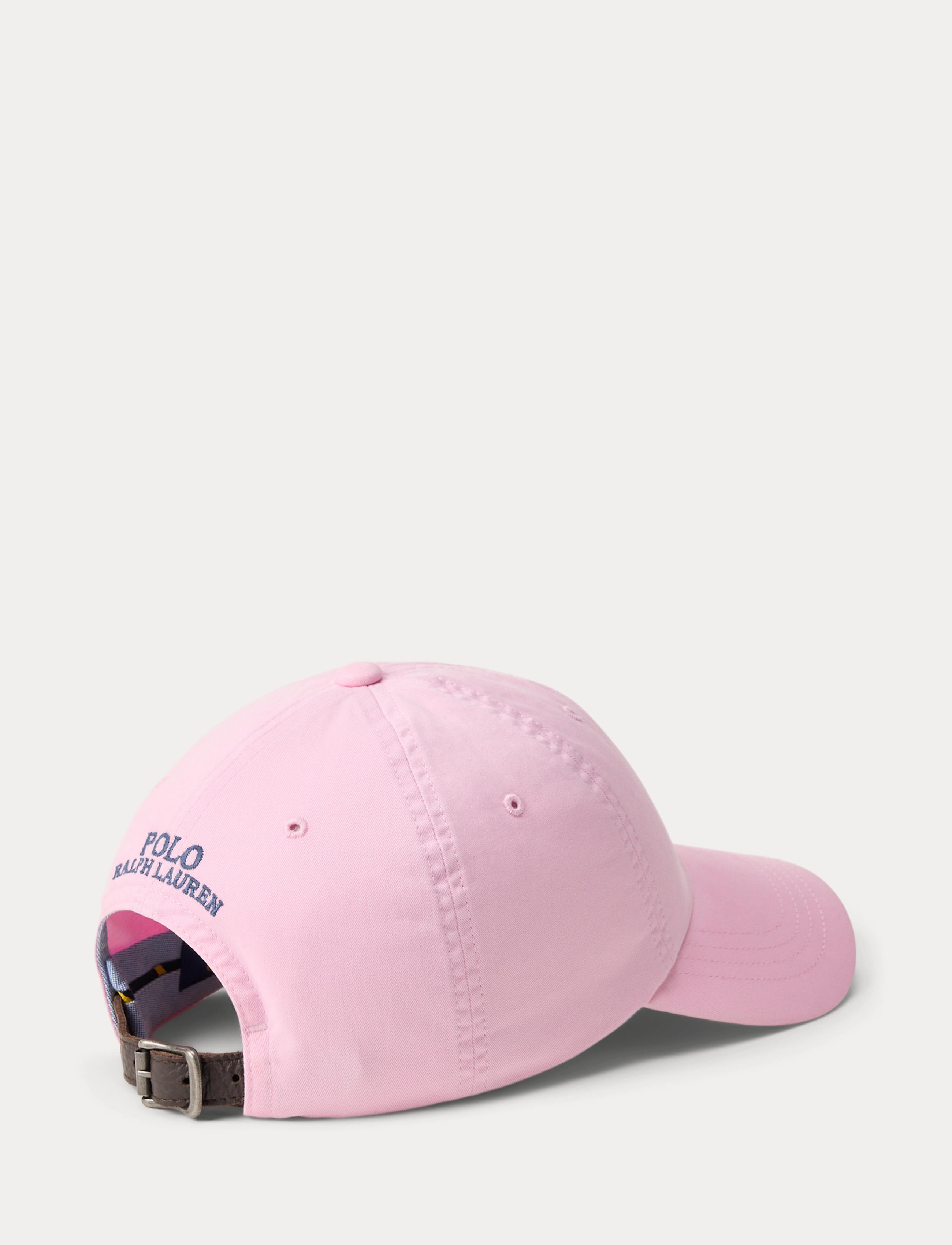 Men's Polo Ralph Lauren Stretch-Cotton Twill Ball Cap Carmel Pink