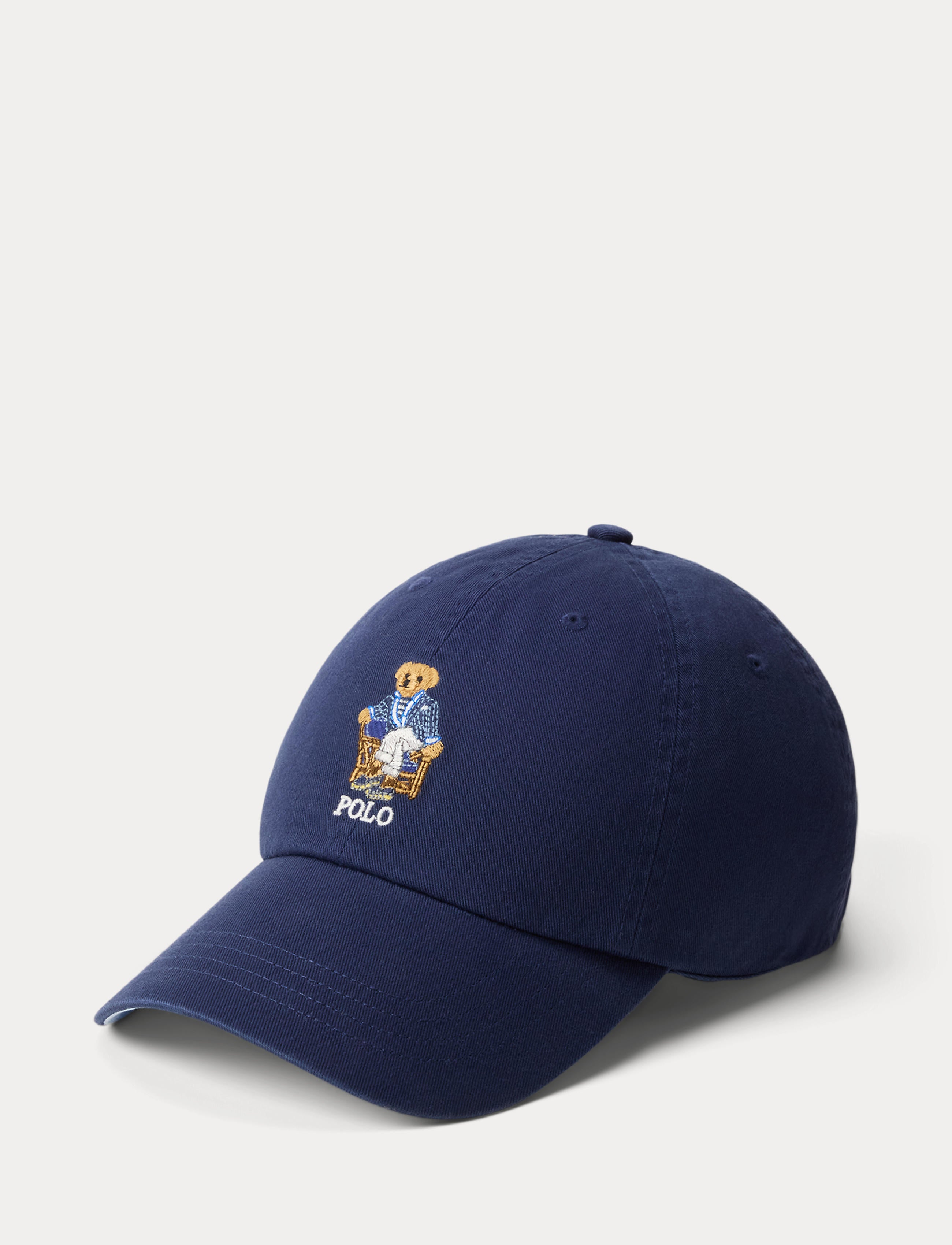 Polo Ralph Lauren Polo Bear Twill Ball Cap Newport Navy Bear