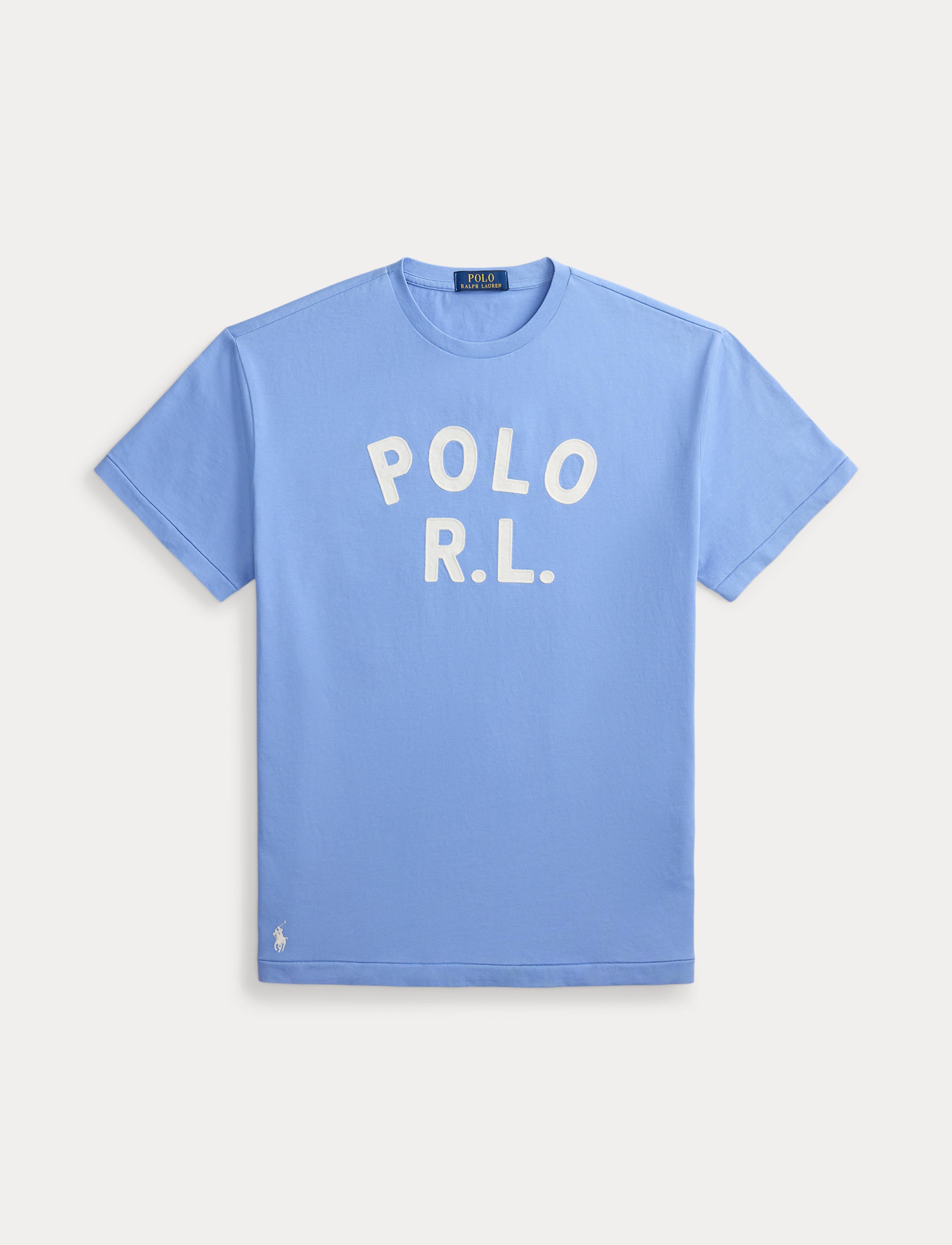 Men's Polo Ralph Lauren Classic Fit Logo Jersey T-Shirt Bristol Blue