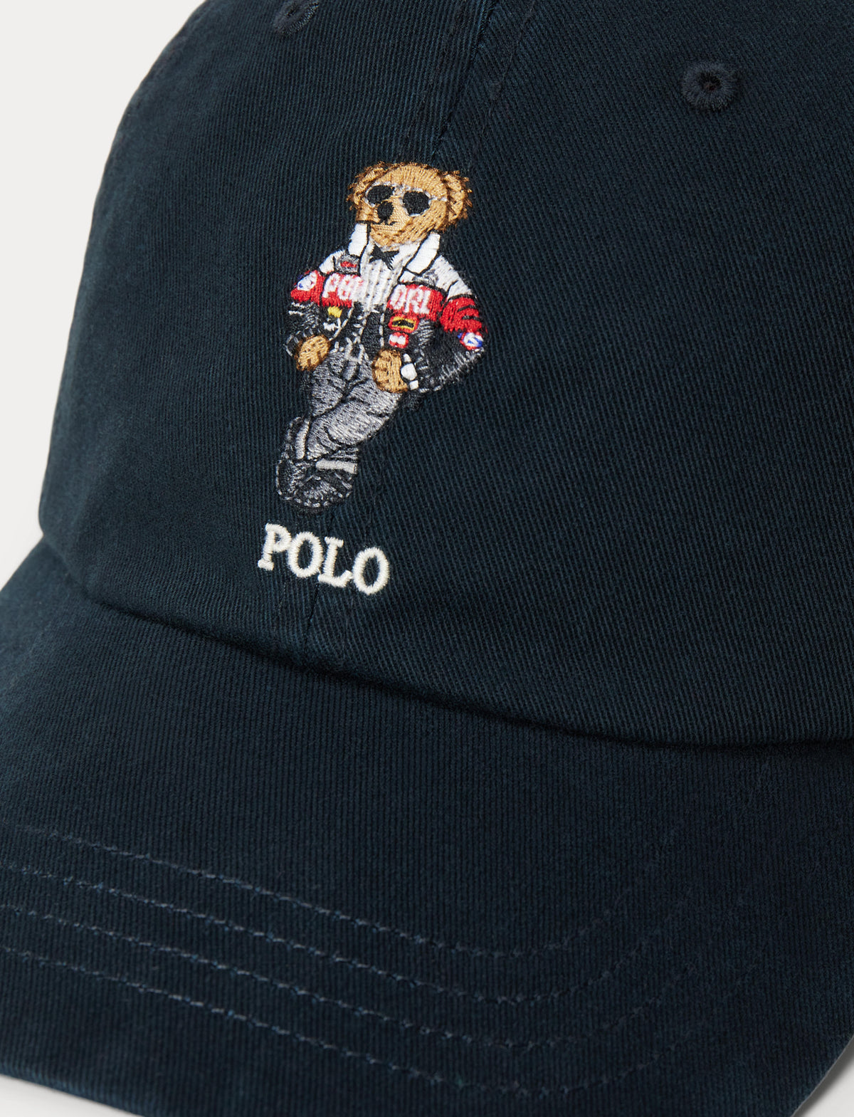 Polo Ralph Lauren Bear Twill Ball Cap Black
