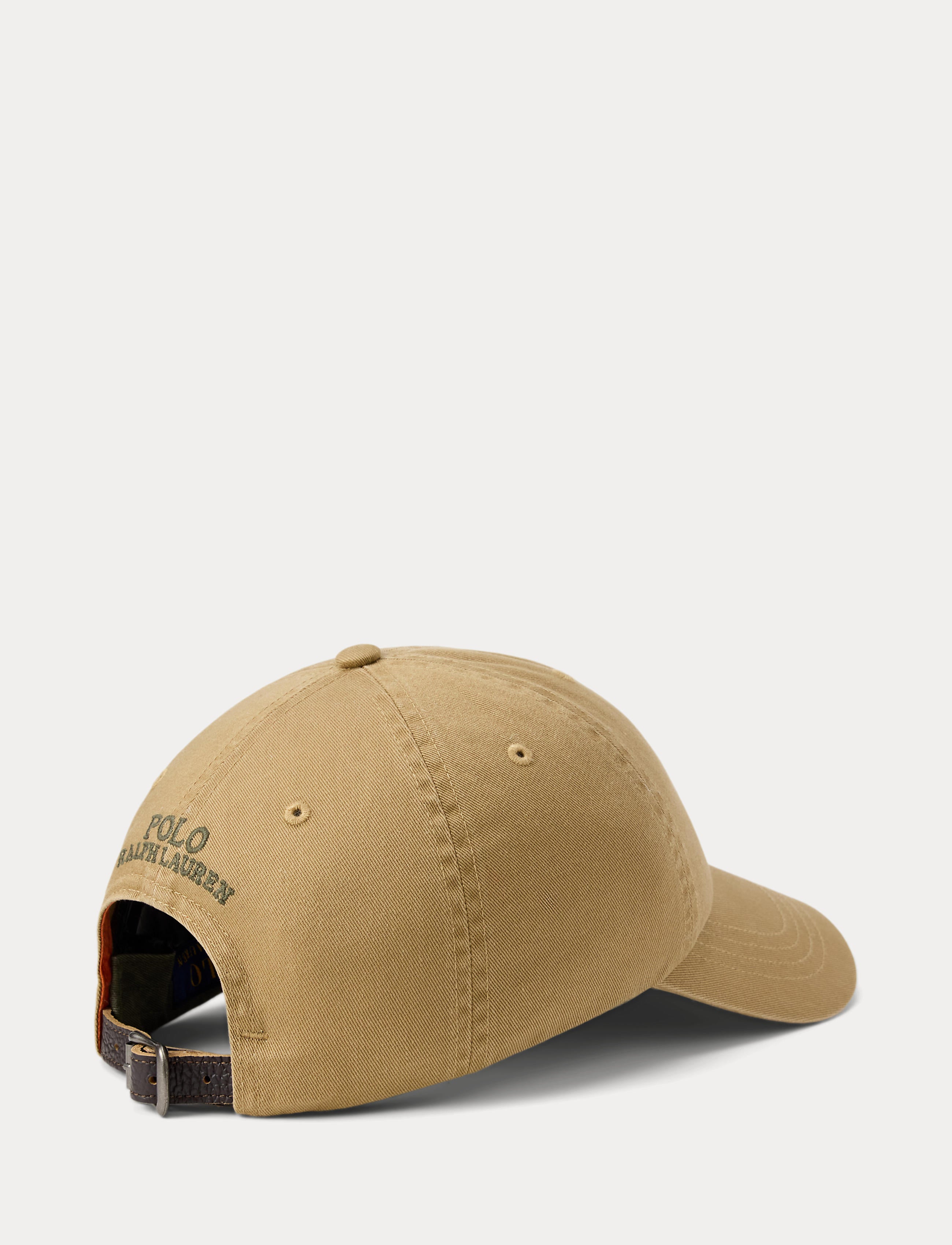 Unisex Polo Ralph Lauren Bear Twill Ball Cap Desert Khaki