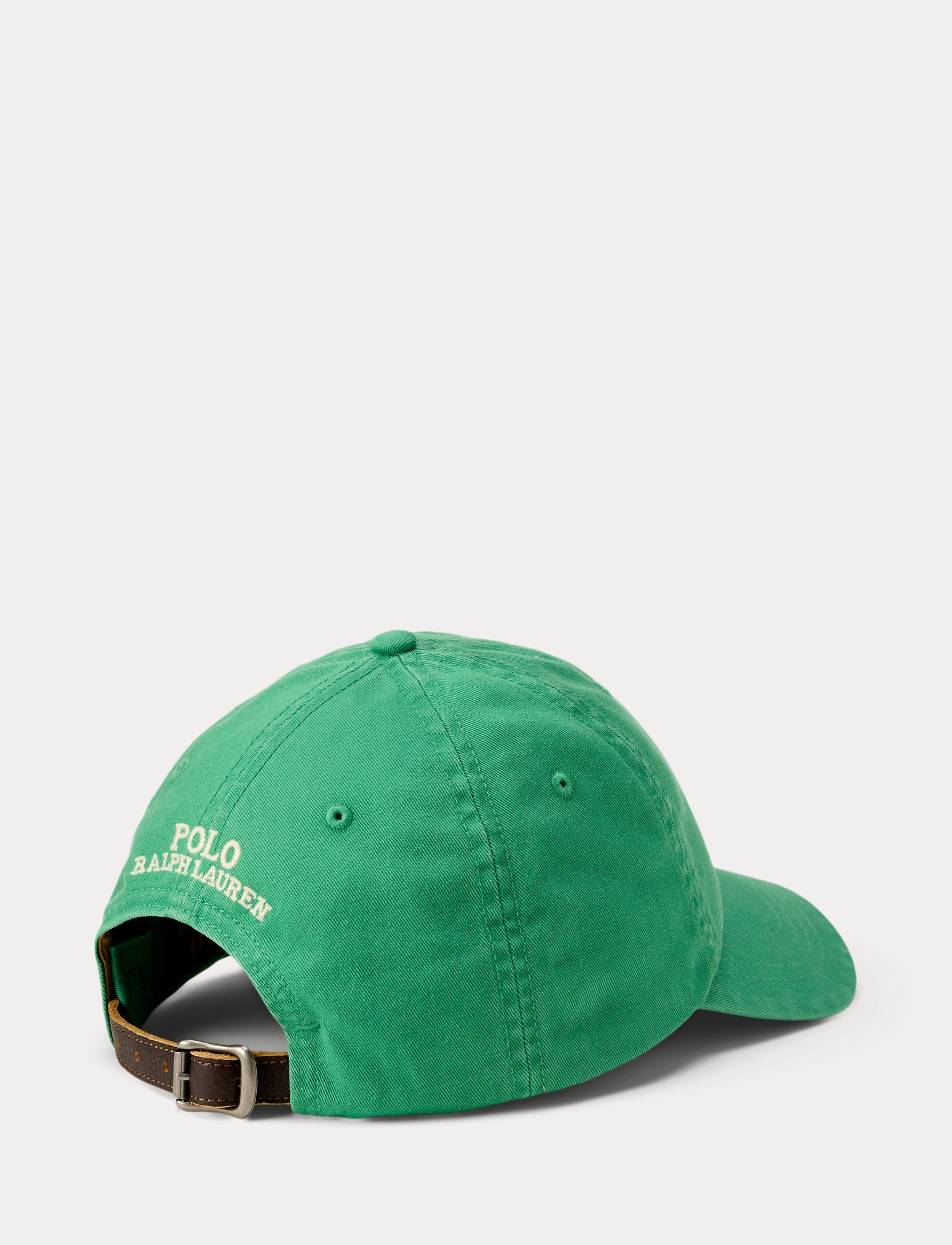 Unisex Polo Ralph Lauren Bear Twill Ball Cap Raft Green