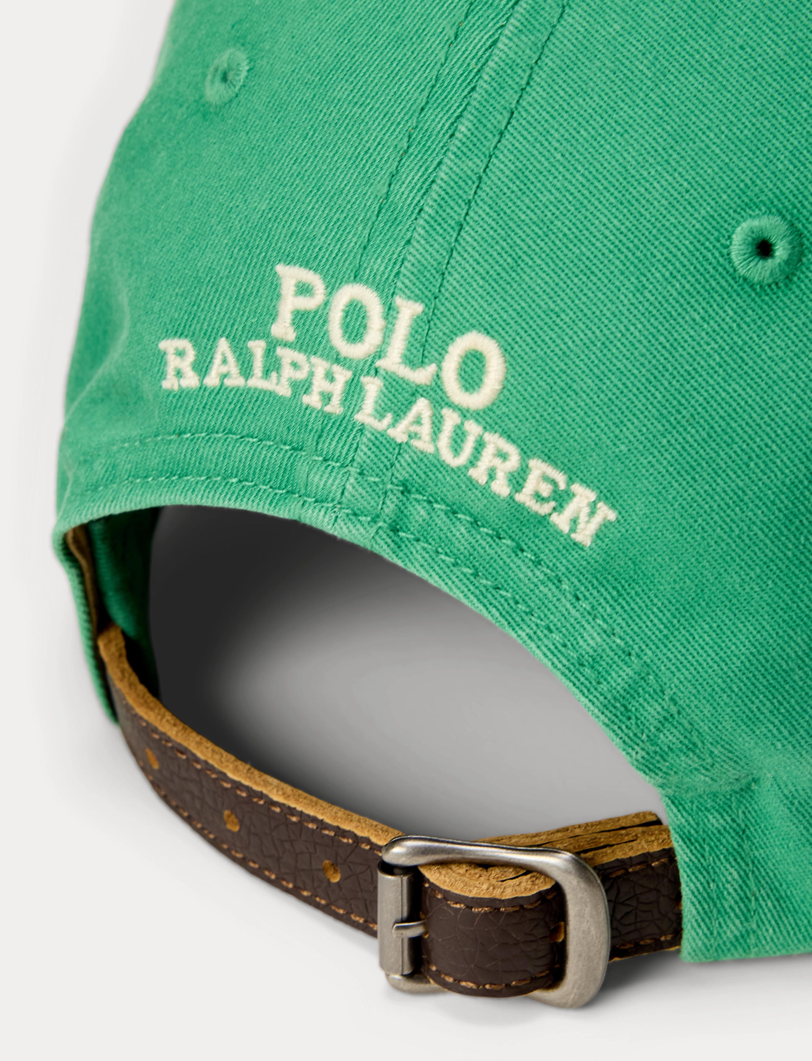Unisex Polo Ralph Lauren Bear Twill Ball Cap Raft Green
