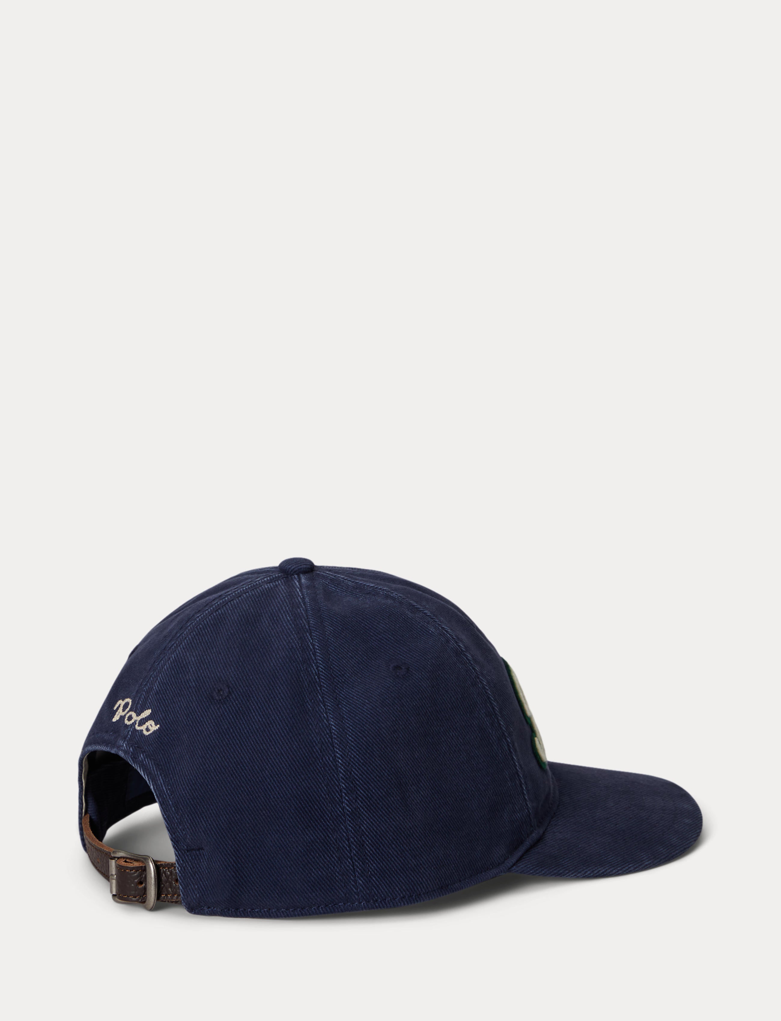 Unisex Polo Ralph Lauren The Ralph Logo Twill Ball Cap Newport Navy