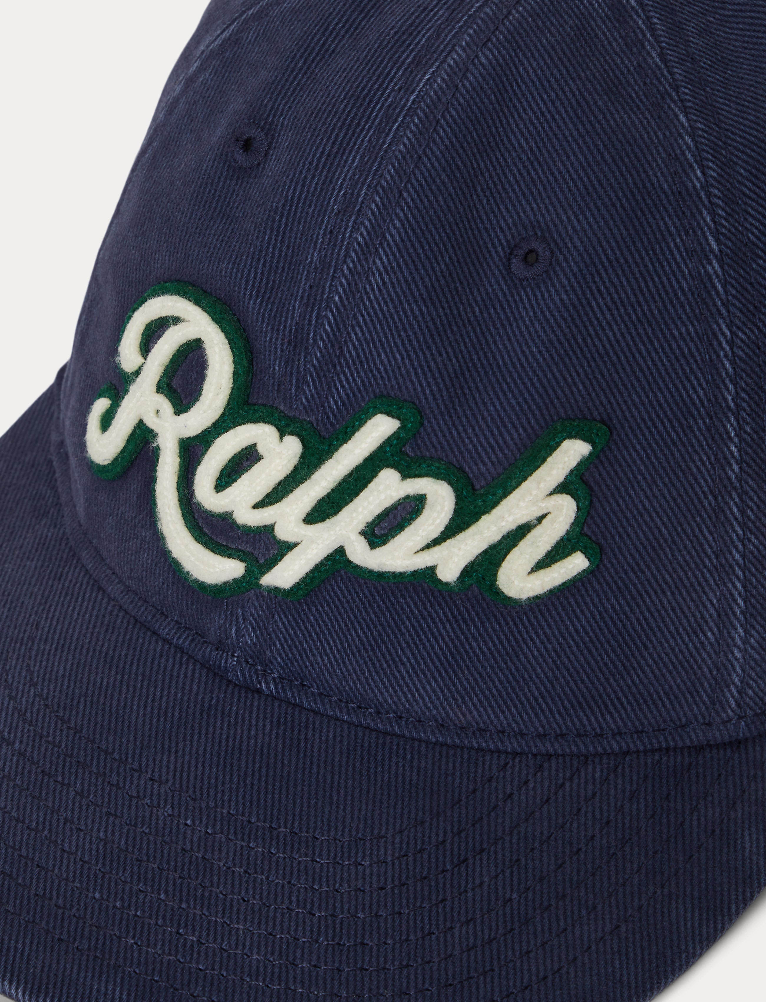 Unisex Polo Ralph Lauren The Ralph Logo Twill Ball Cap Newport Navy
