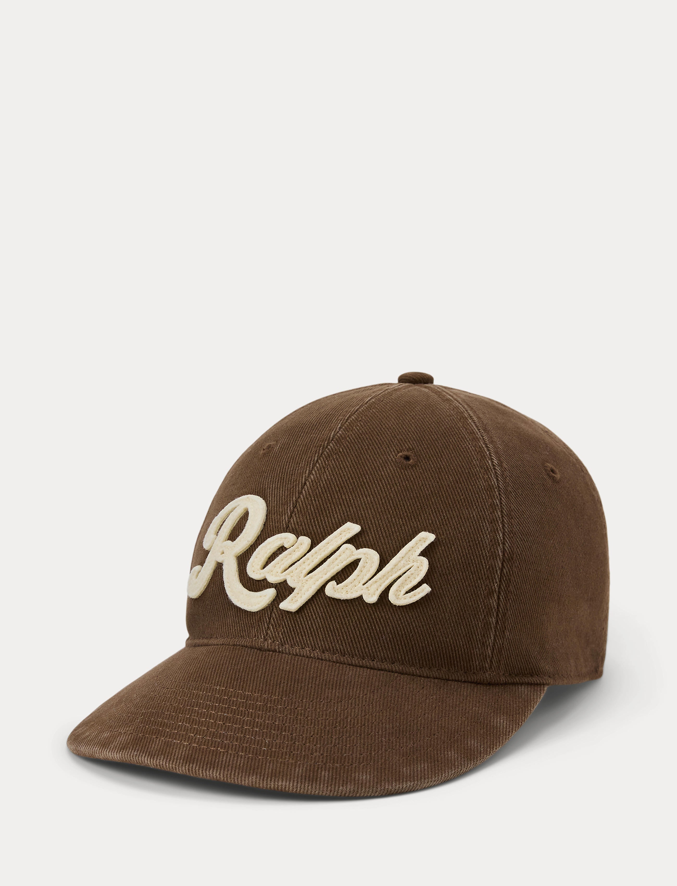 Unisex Polo Ralph Lauren The Ralph Logo Twill Ball Cap Copper Brown