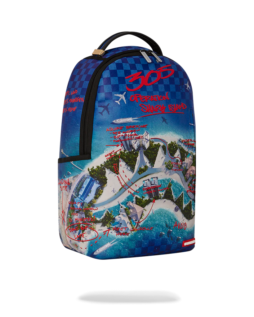 Sprayground 305 Shark Island Bank Heist Backpack