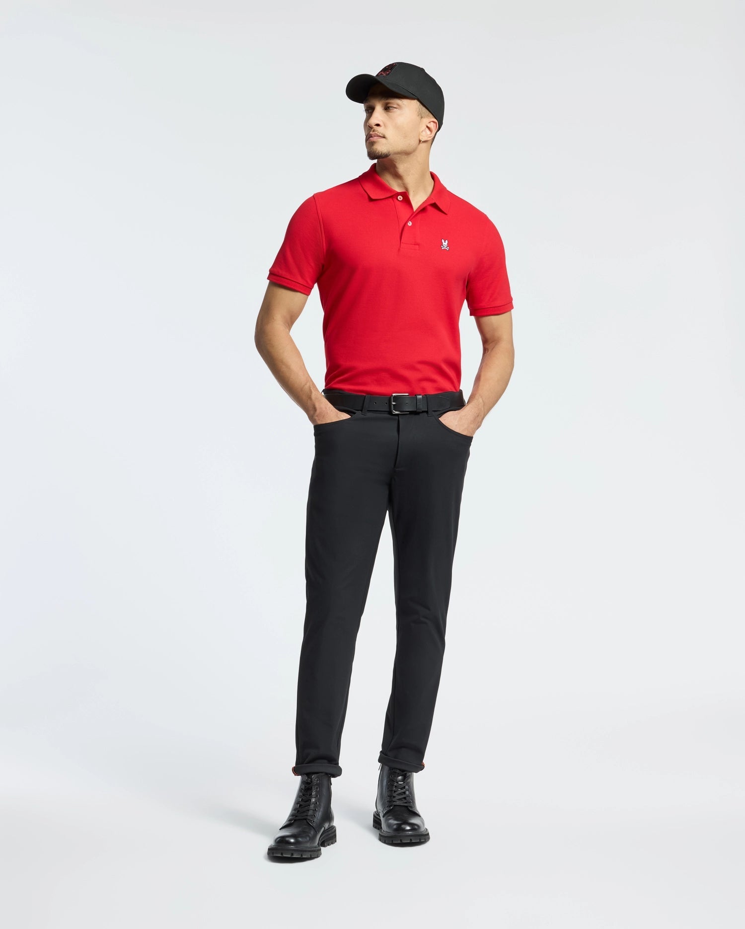 Men's Psycho Bunny Classic Polo Brilliant Red