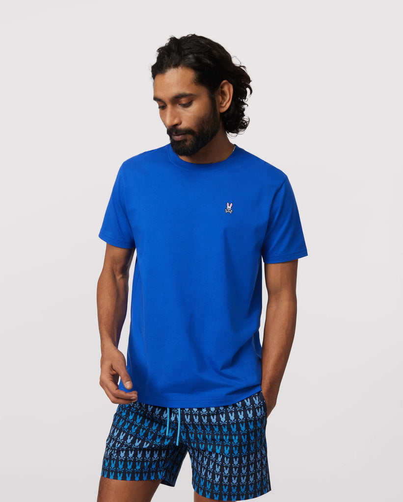 Men's Psycho Bunny Classic Crew Neck Tee Sapphire