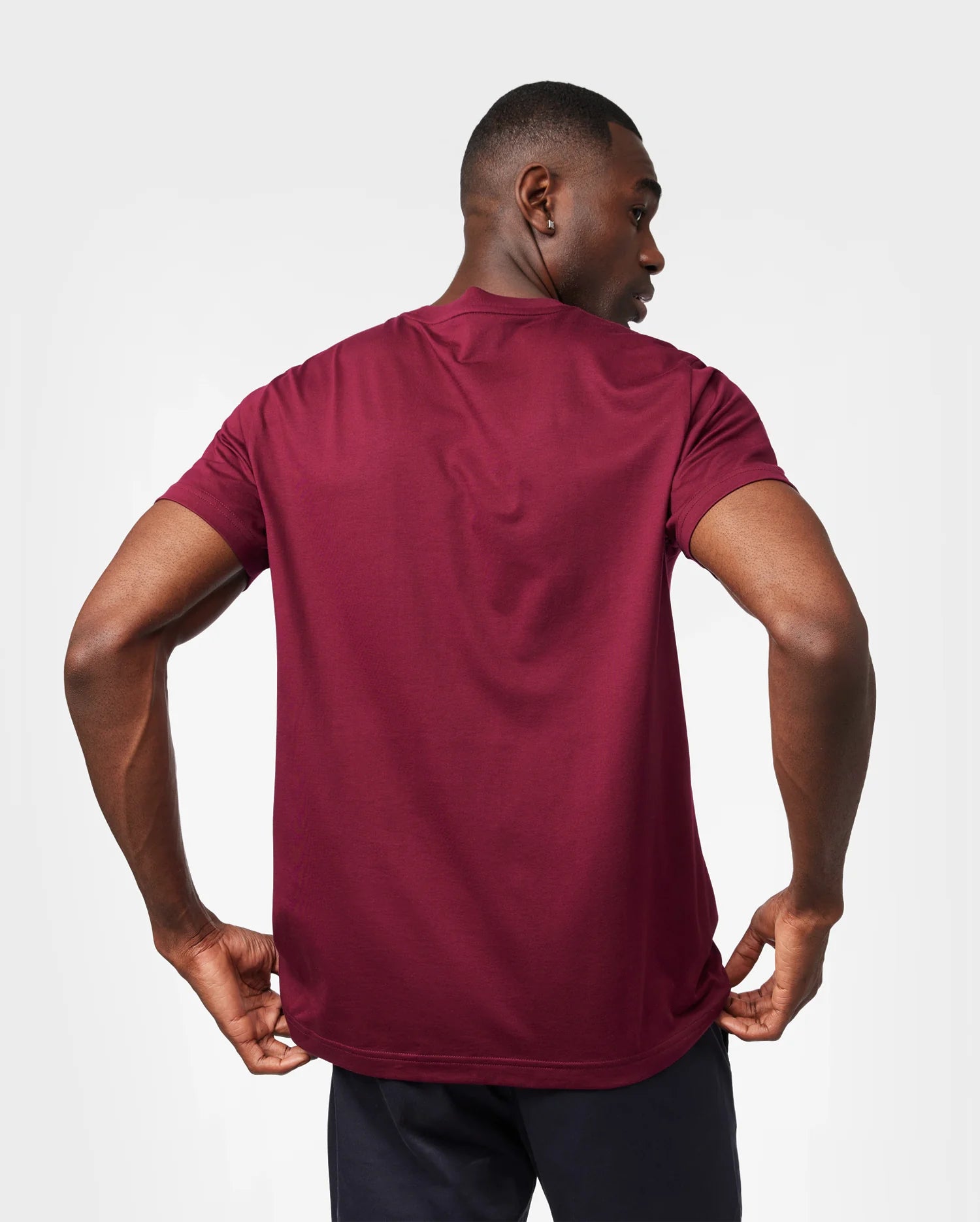 Men's Psycho Bunny Classic Crew Neck Tee Crimson Red