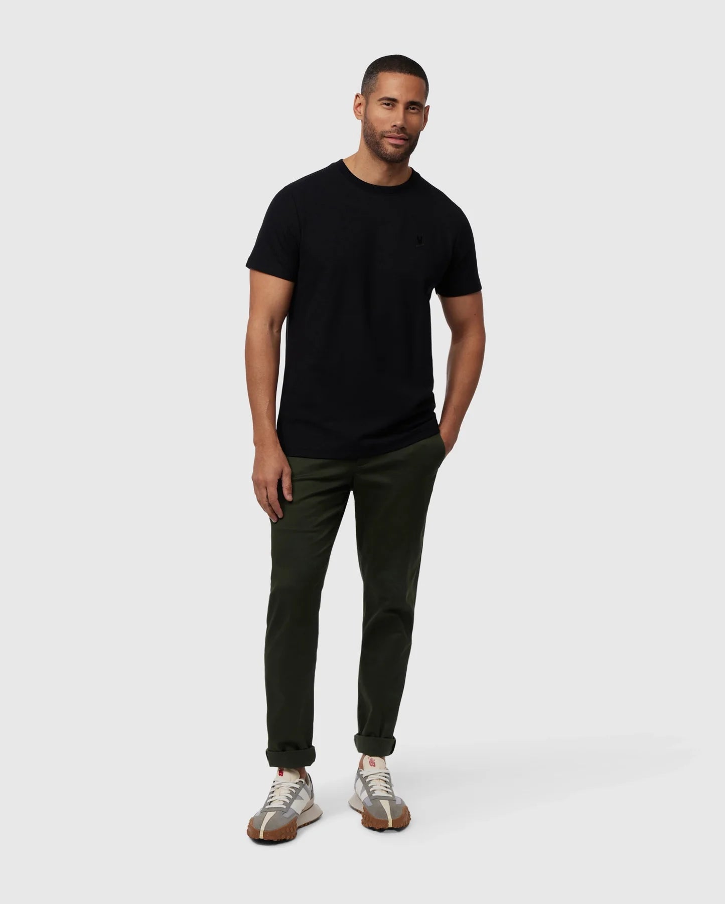 Men's Psycho Bunny Stanford Pique Tee Black