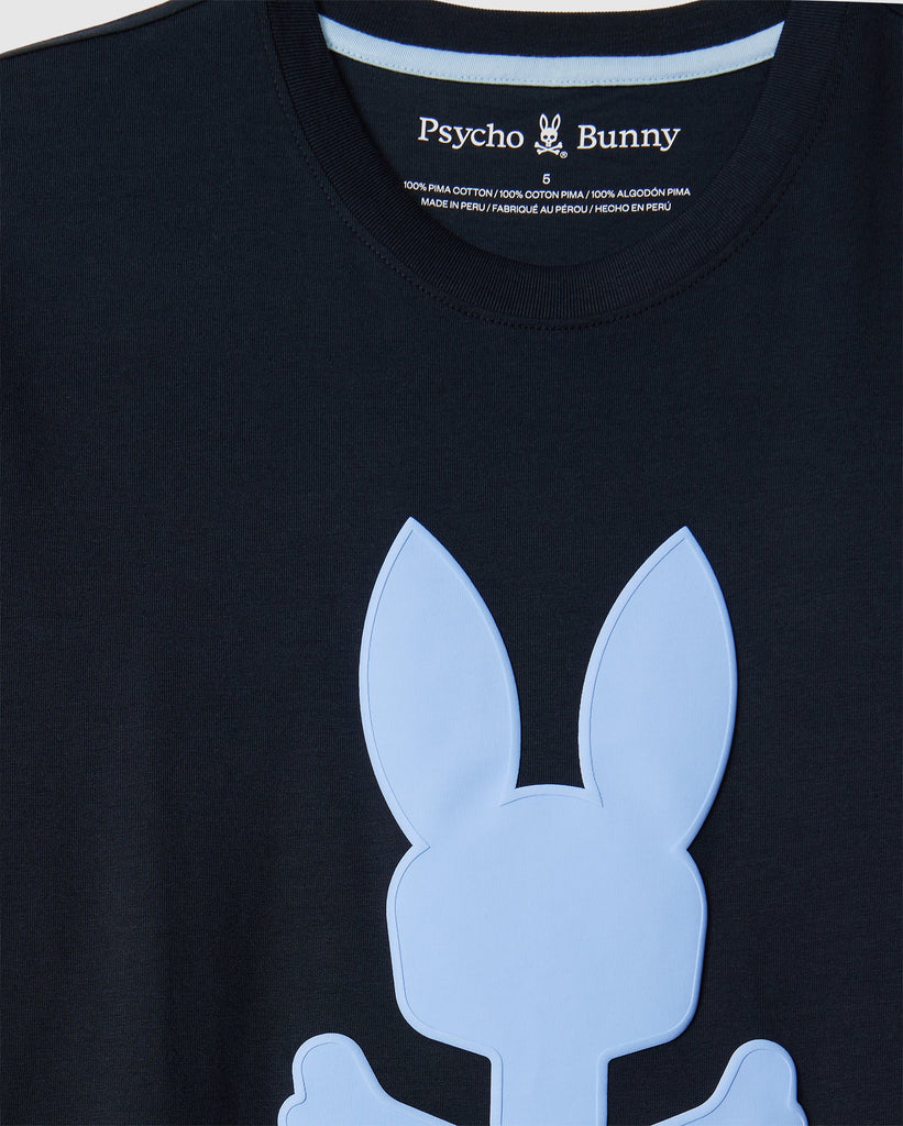 Men's Psycho Bunny Houston Graphic Tee Navy