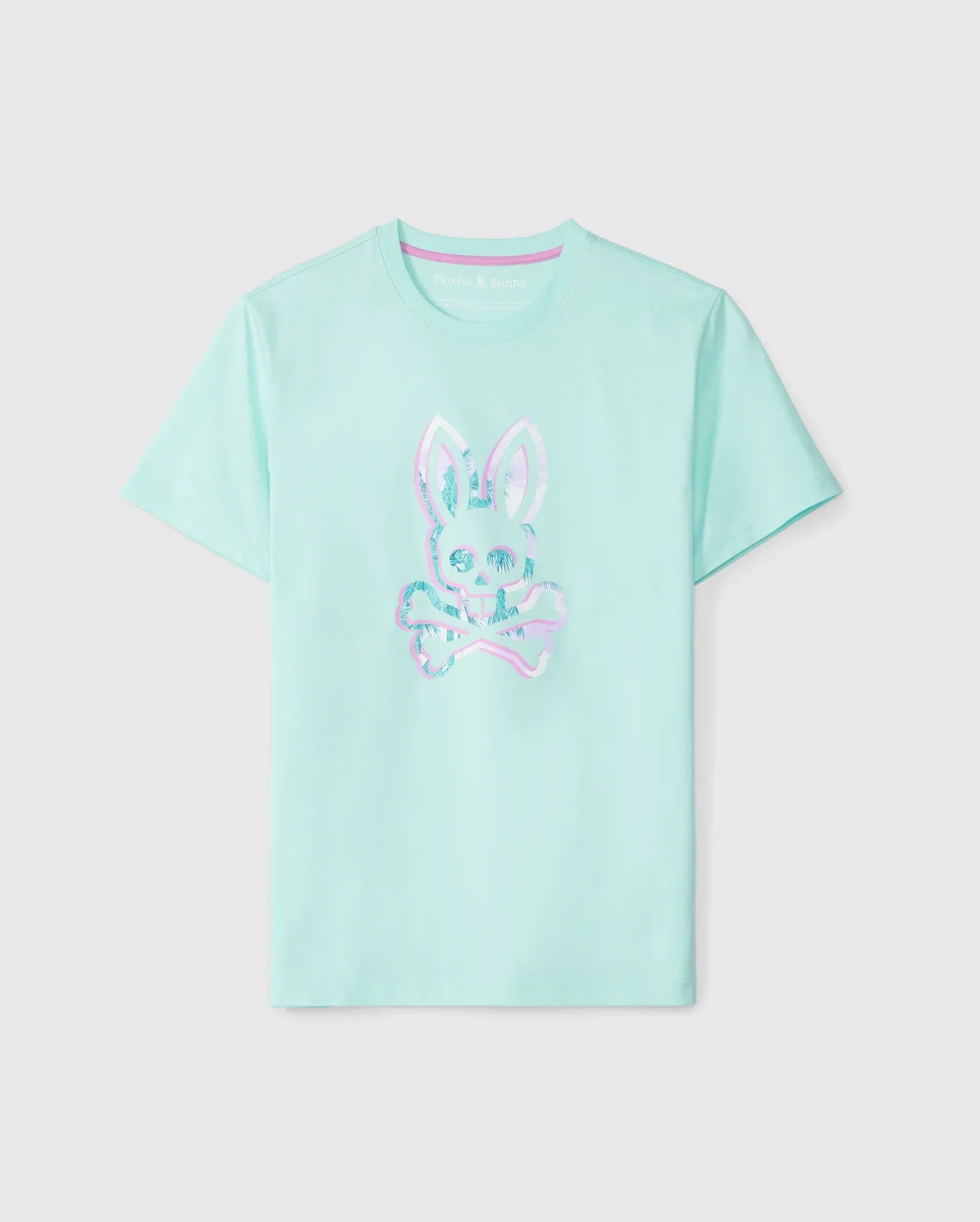 Men's Psycho Bunny Leonard Graphic Tee Beach Glass
