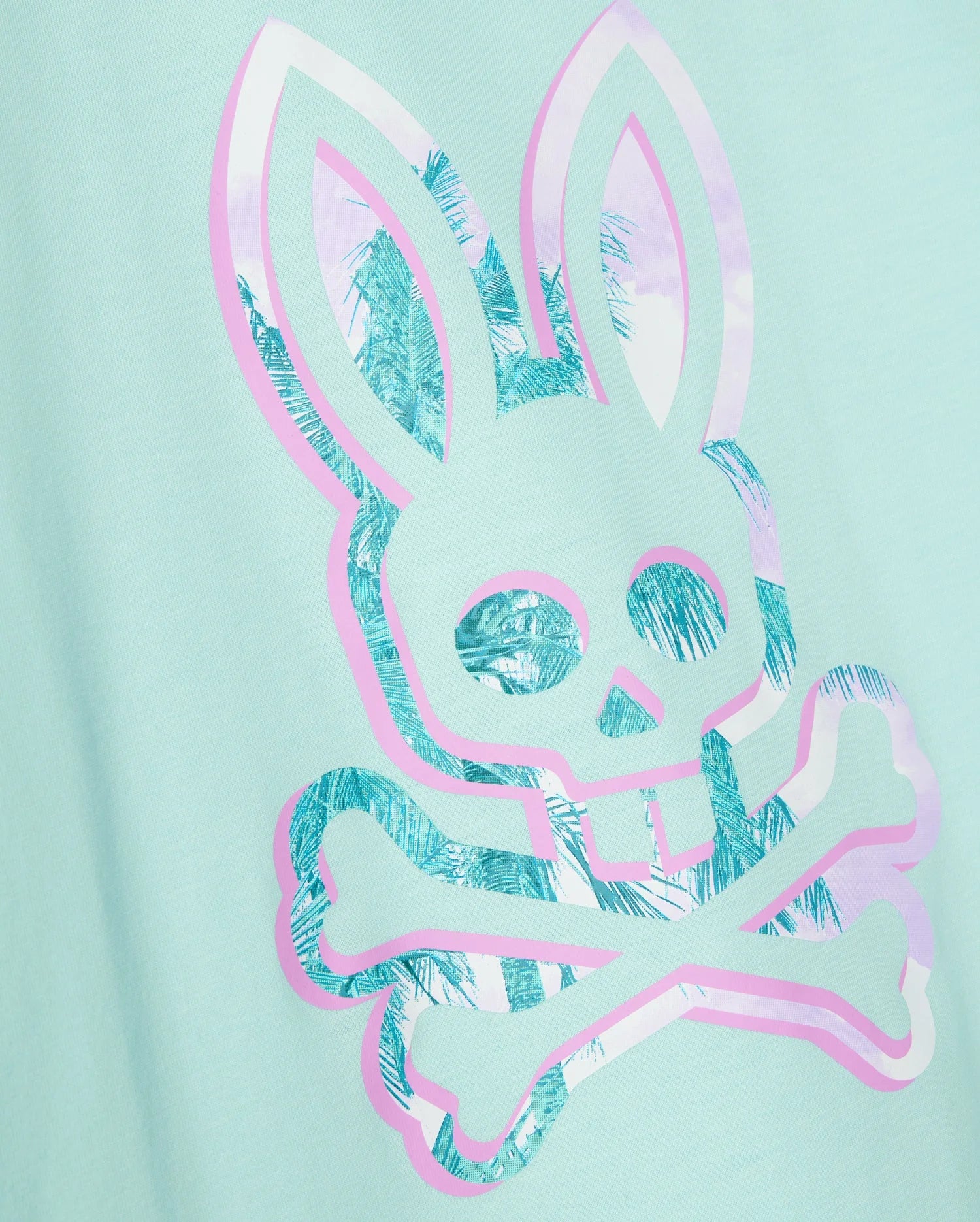 Men's Psycho Bunny Leonard Graphic Tee Beach Glass