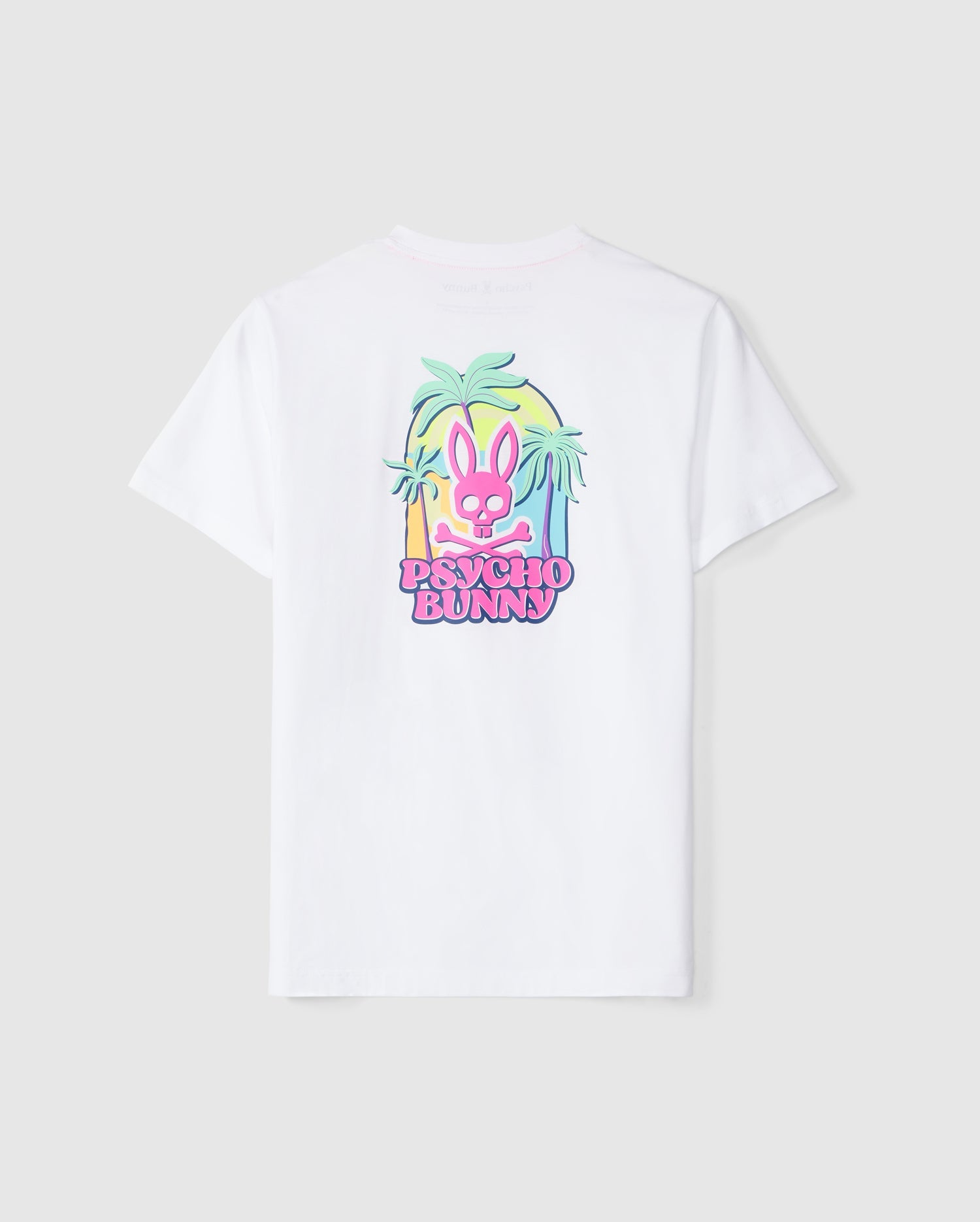 Men's Psycho Bunny Redland Graphic Tee White