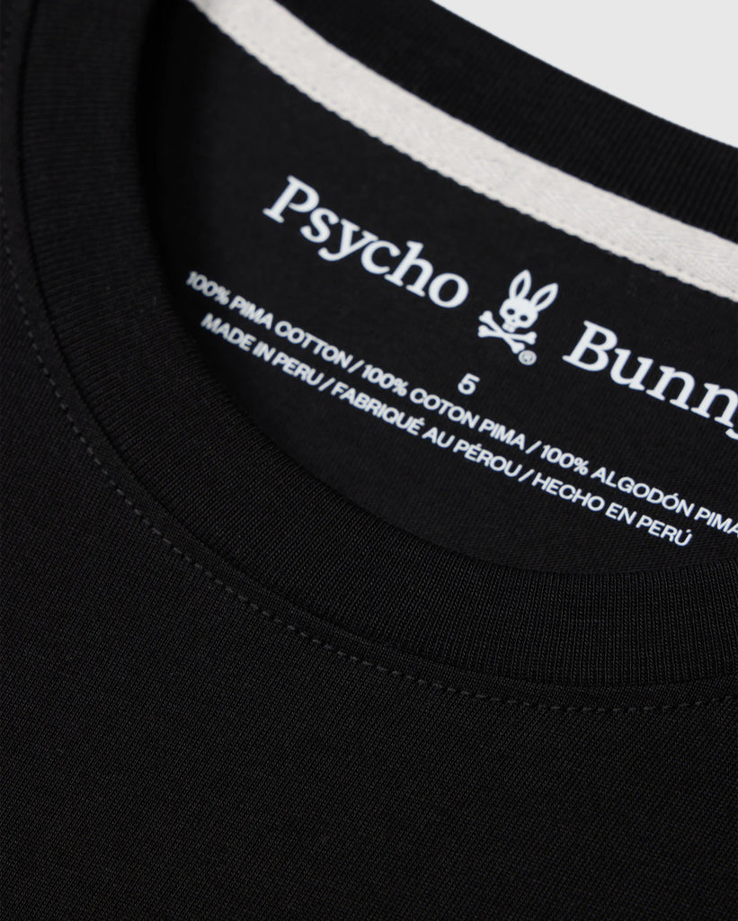 Men's Psycho Bunny Vincent Graphic Tee Black