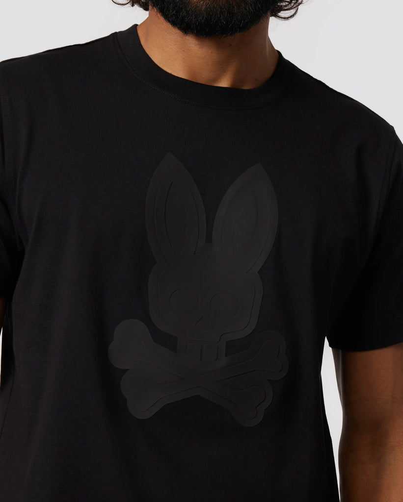 Men's Psycho Bunny Damon Graphic Tee Black