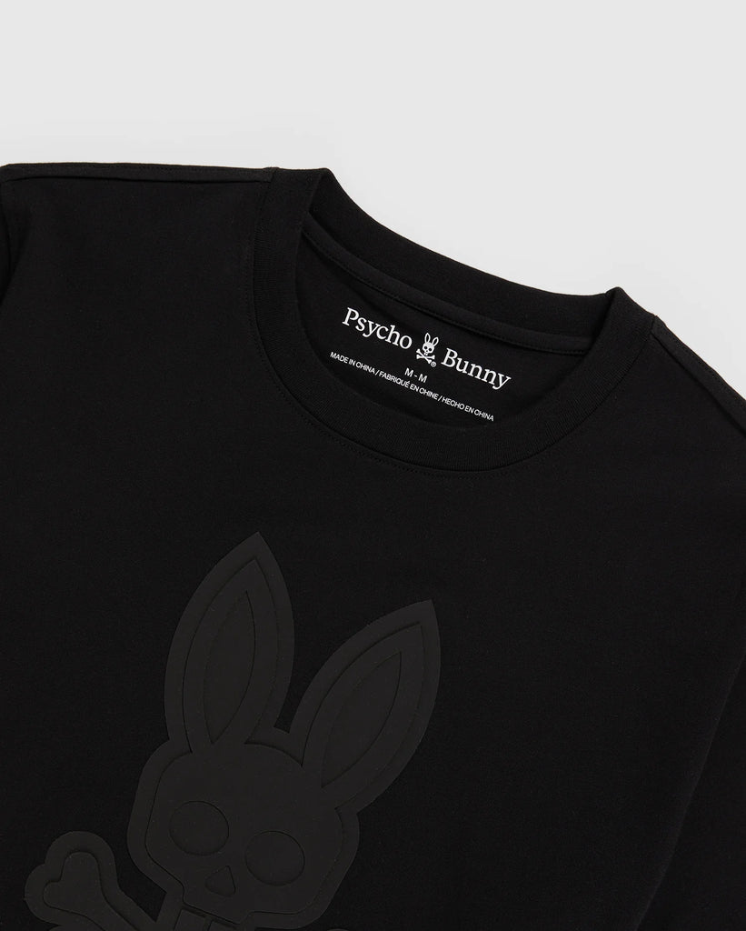 Men's Psycho Bunny Damon Graphic Tee Black