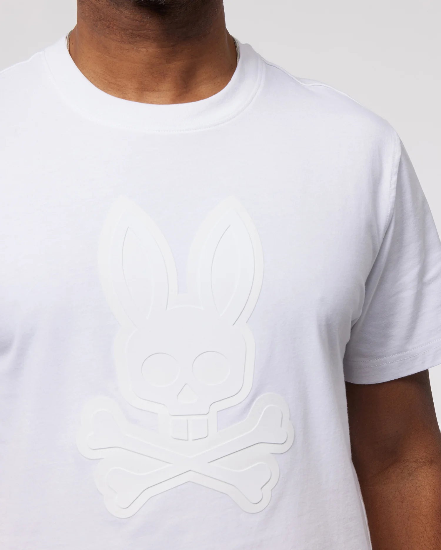 Men's Psycho Bunny Damon Graphic Tee White