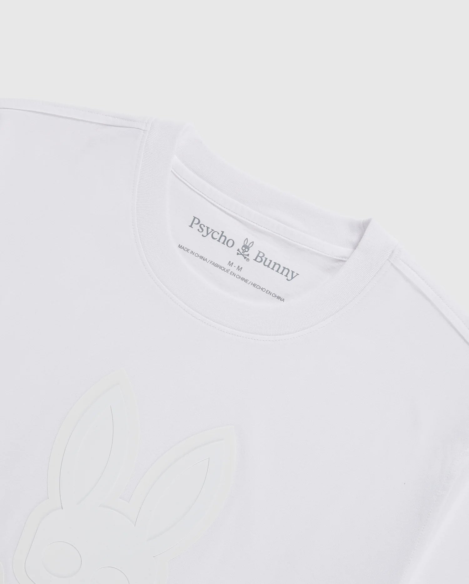 Men's Psycho Bunny Damon Graphic Tee White