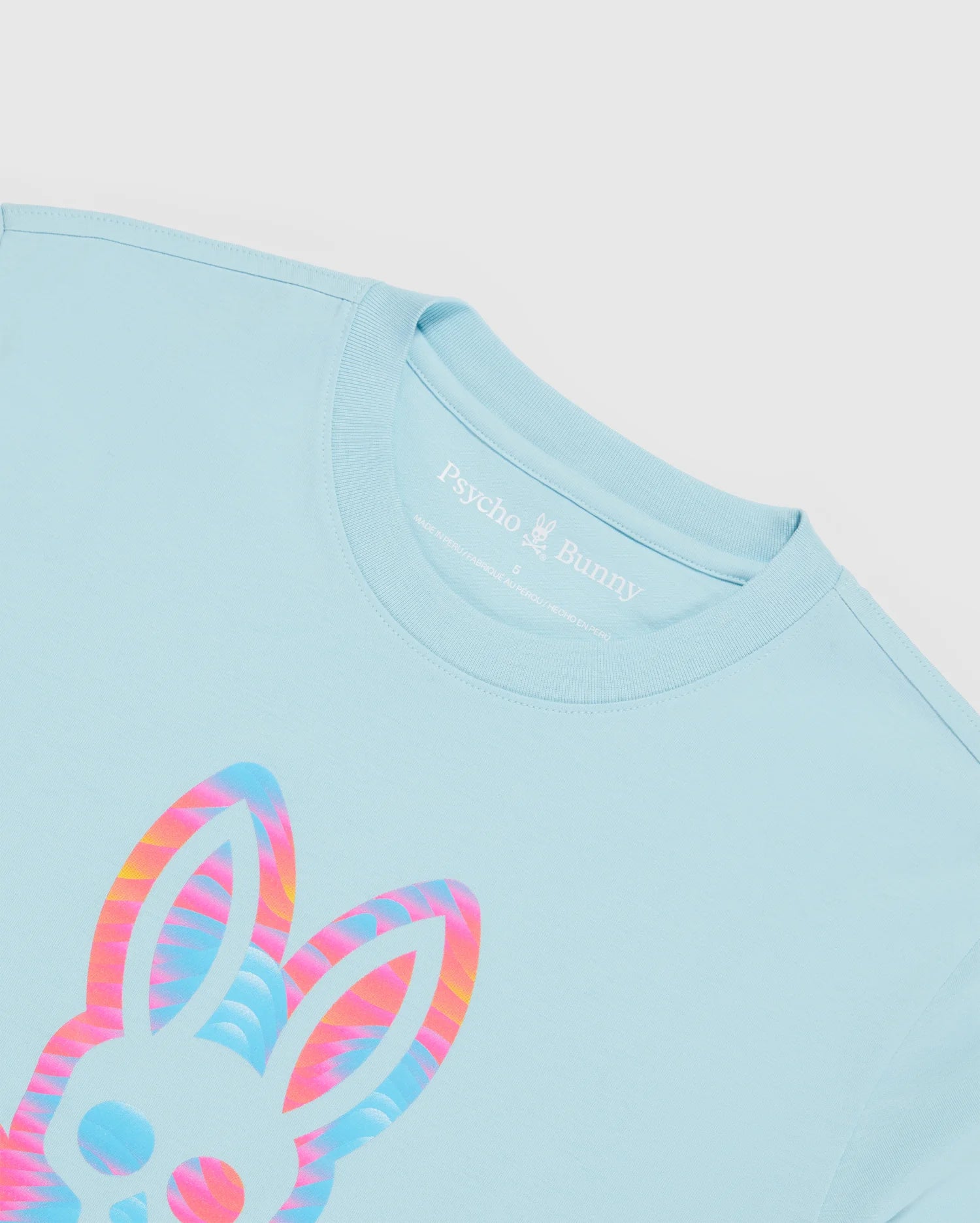 Men's Psycho Bunny Montgomery Graphic Tee Seafoam