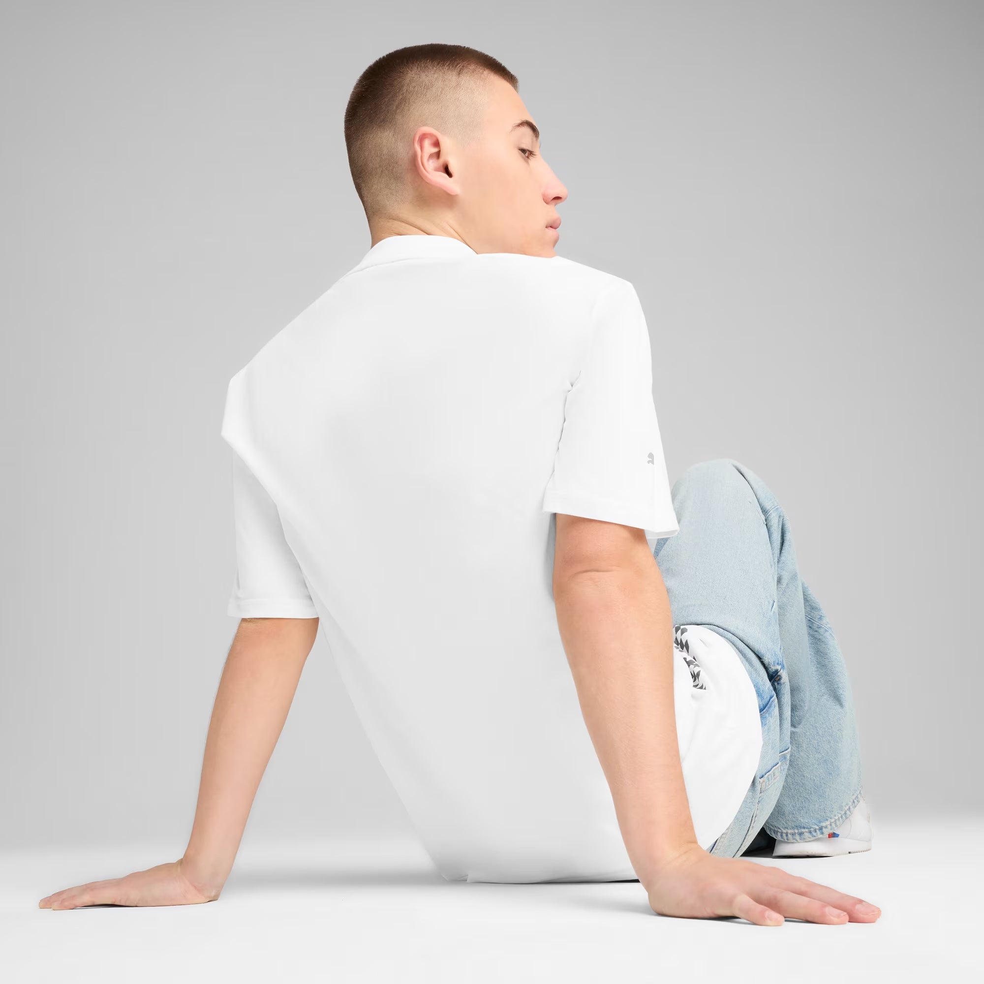 Men's PUMA BMW M Motorsport Big Graphic Tee White