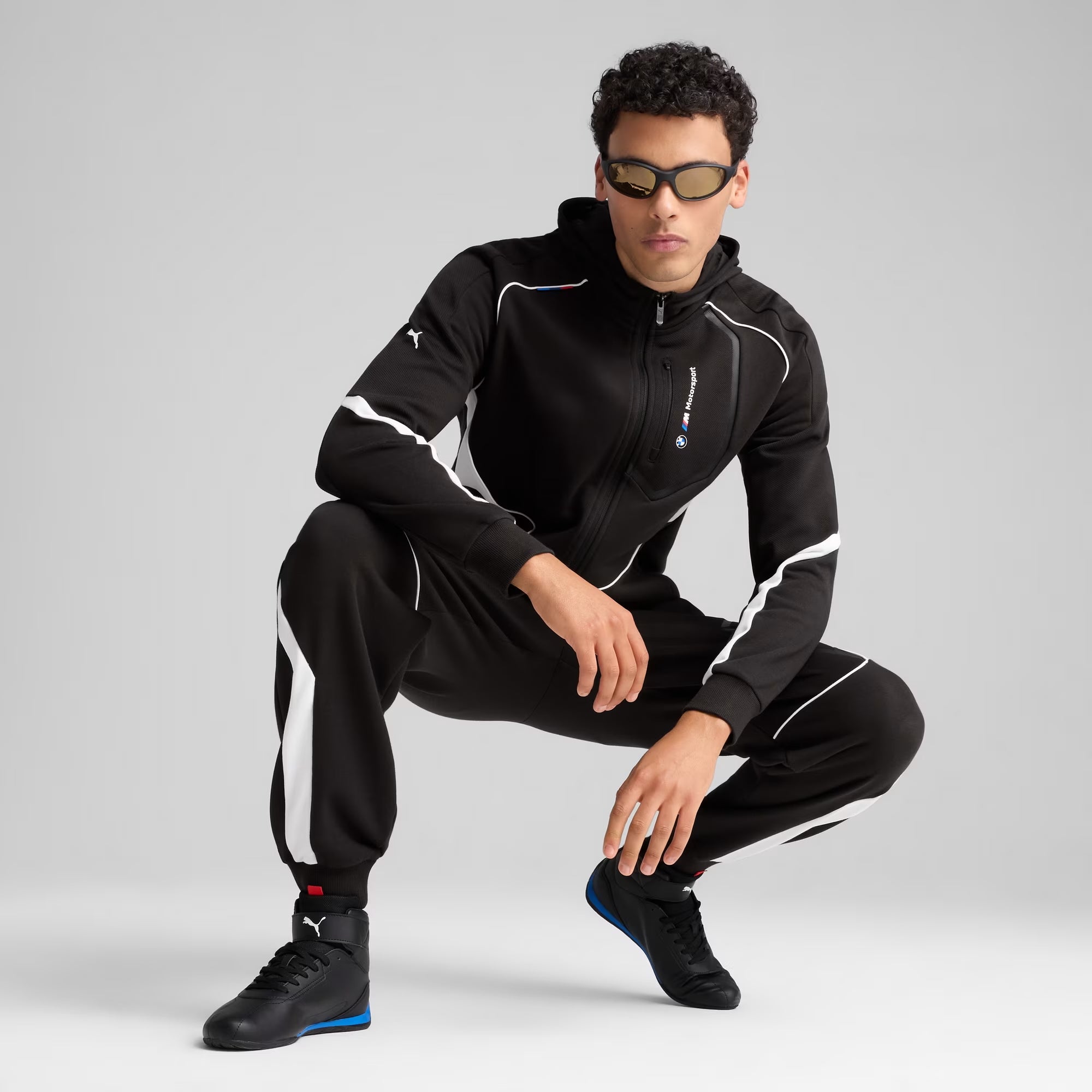 Men's PUMA BMW M Motorsport Hooded Jacket Black